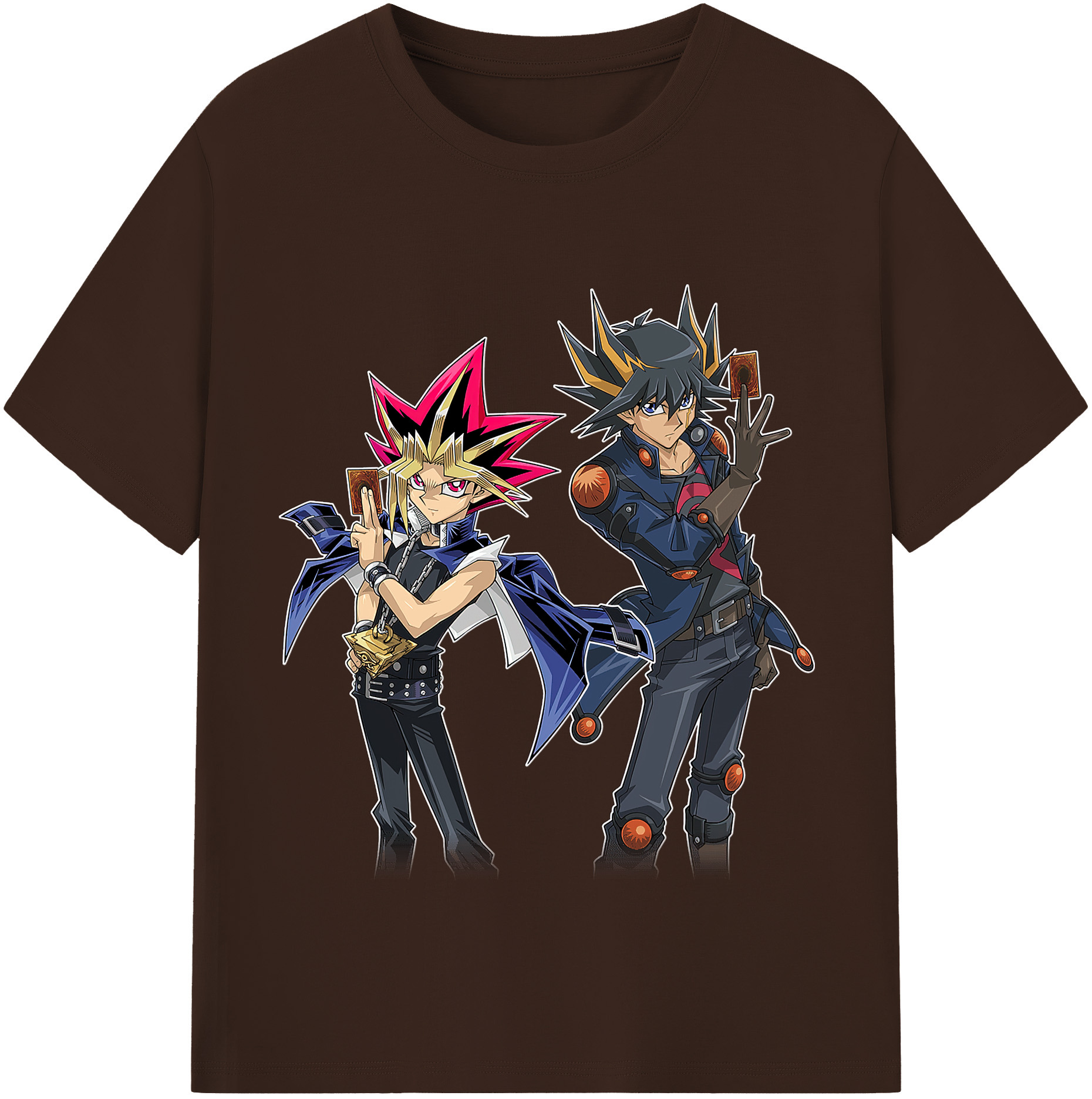 （画像用） 遊☆戯☆王 Yu-Gi-Oh! 綿100％半袖Tシャツ（フロントプリント）