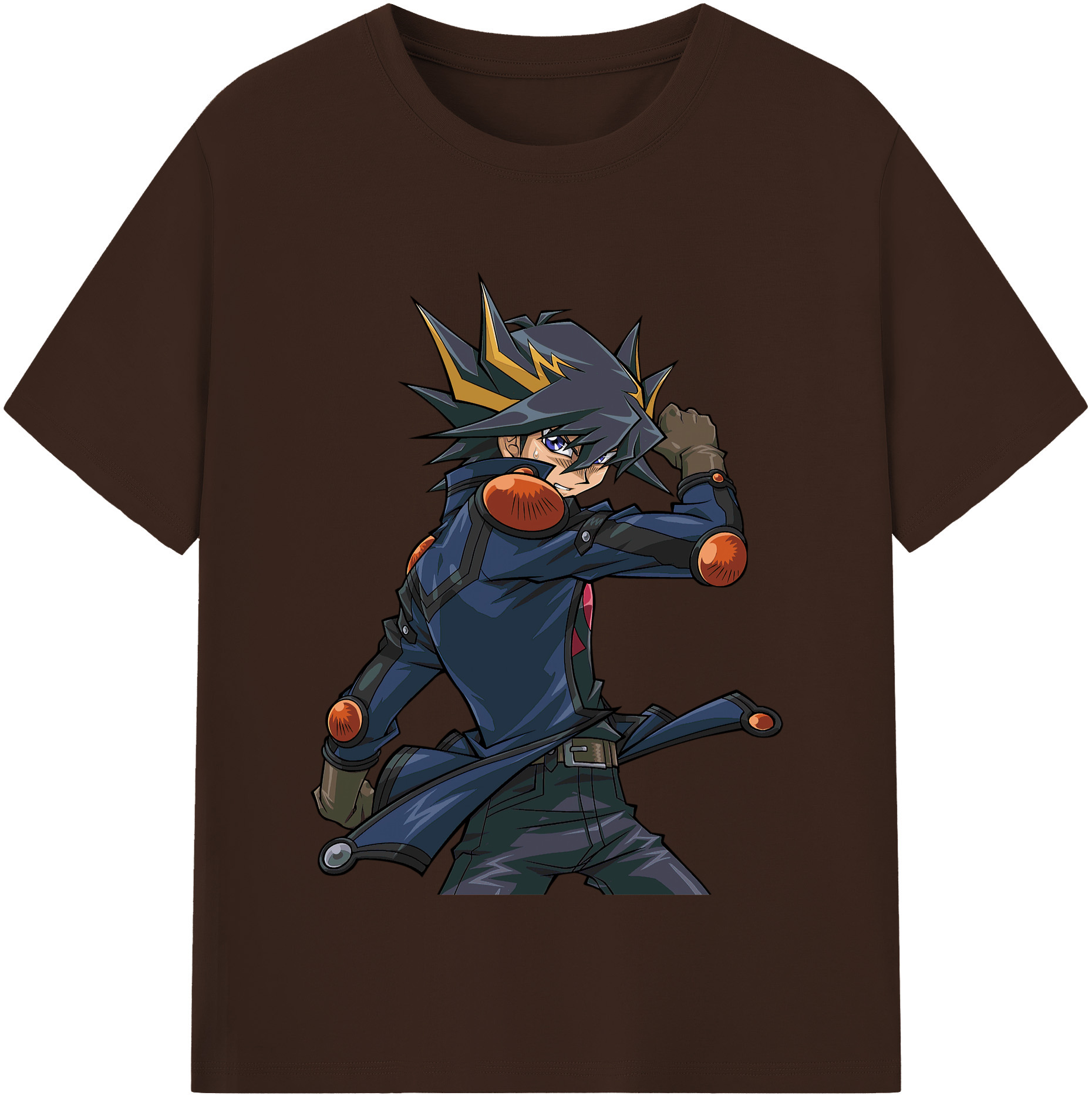 （画像用） 遊☆戯☆王 Yu-Gi-Oh! 綿100％半袖Tシャツ（フロントプリント）