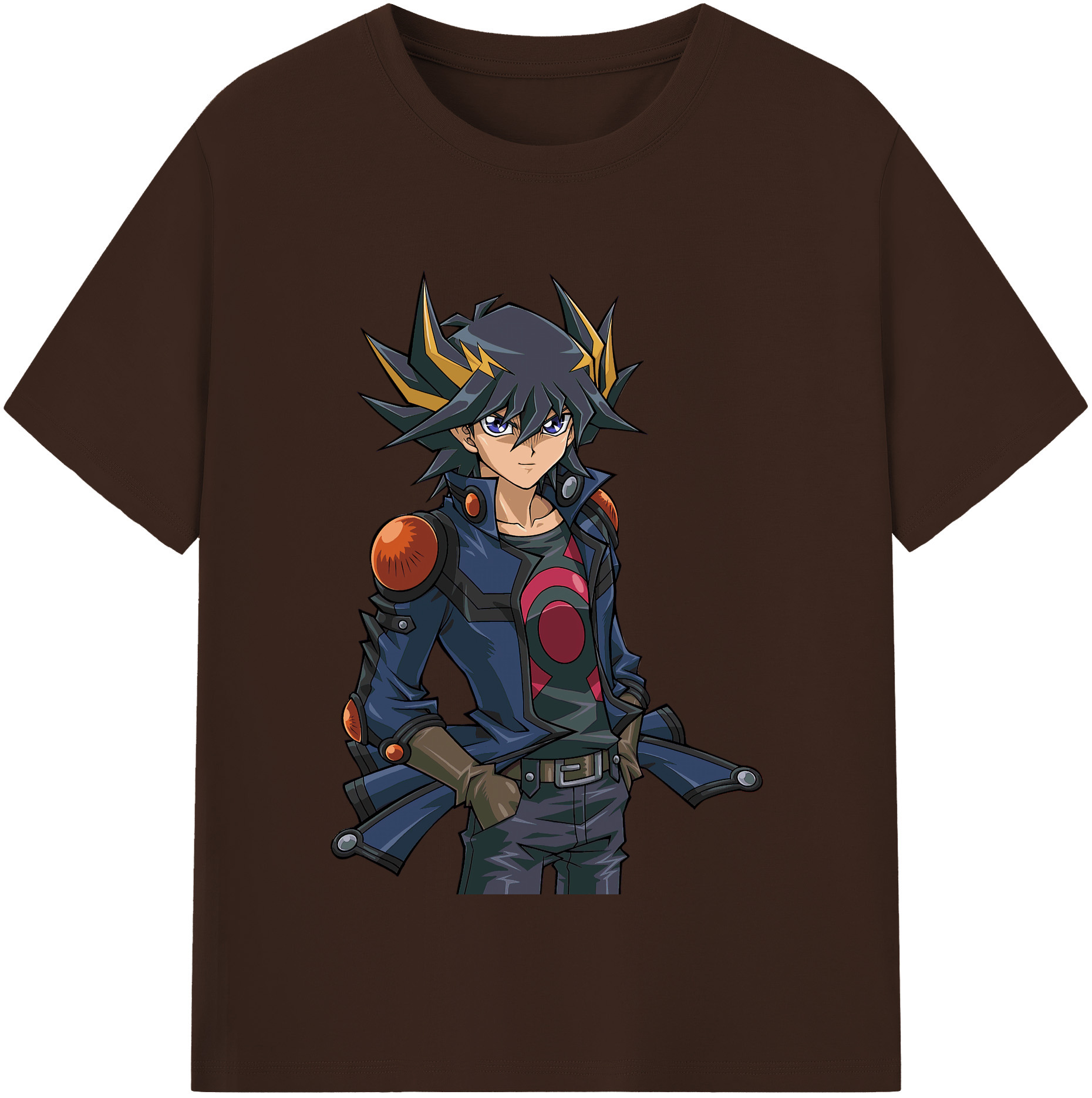 （画像用） 遊☆戯☆王 Yu-Gi-Oh! 綿100％半袖Tシャツ（フロントプリント）