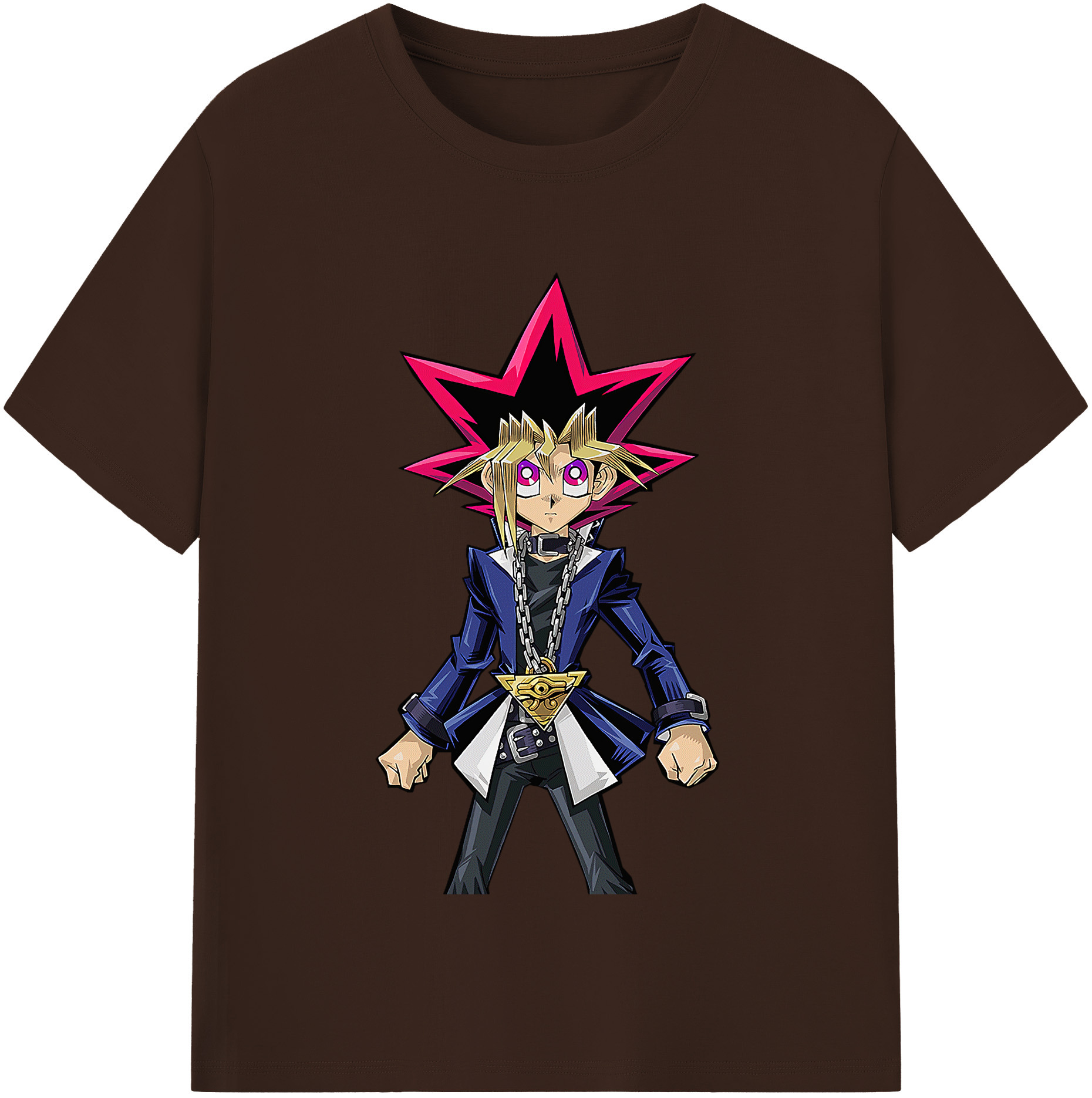 （画像用） 遊☆戯☆王 Yu-Gi-Oh! 綿100％半袖Tシャツ（フロントプリント）