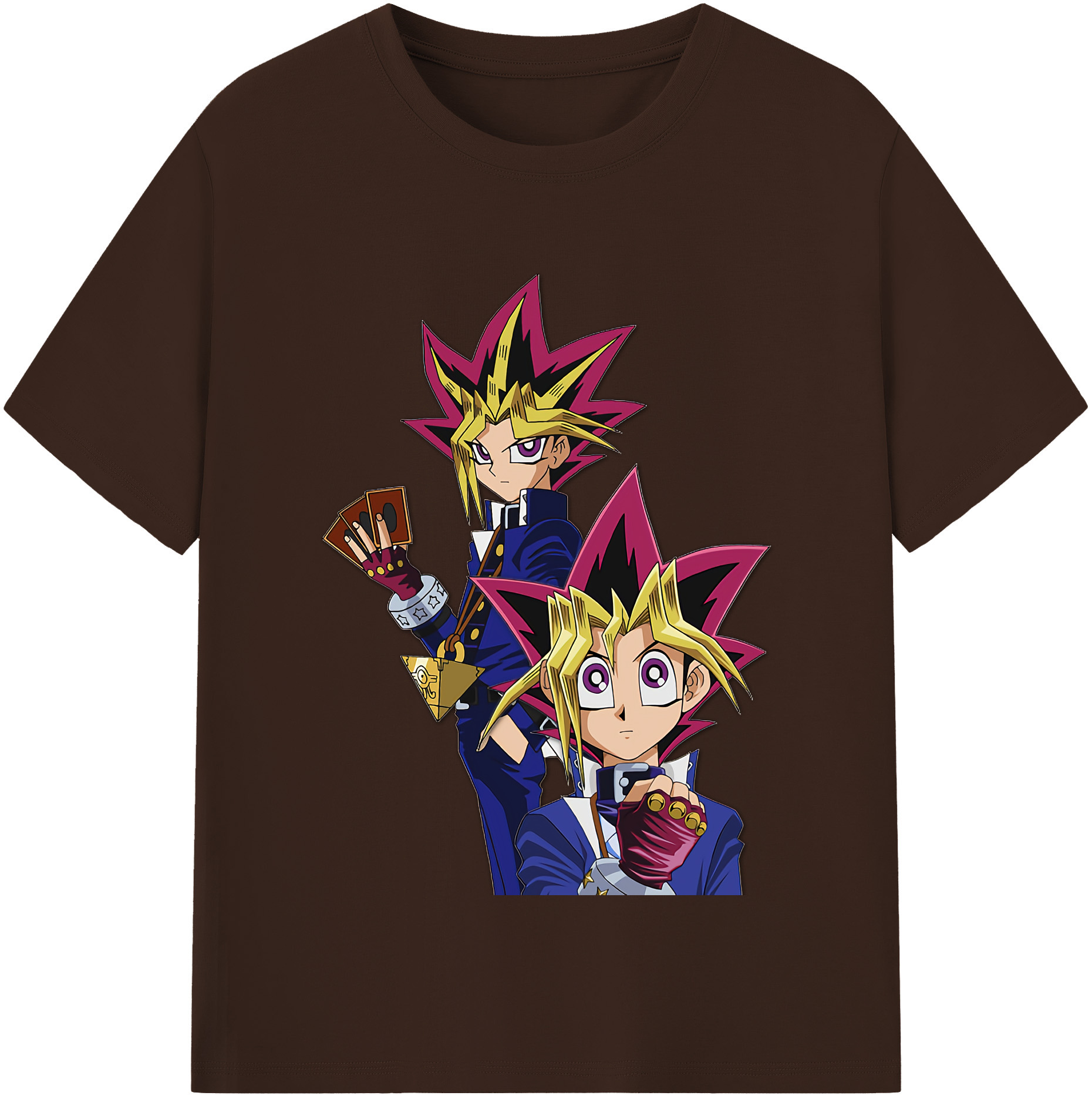（画像用） 遊☆戯☆王 Yu-Gi-Oh! 綿100％半袖Tシャツ（フロントプリント）