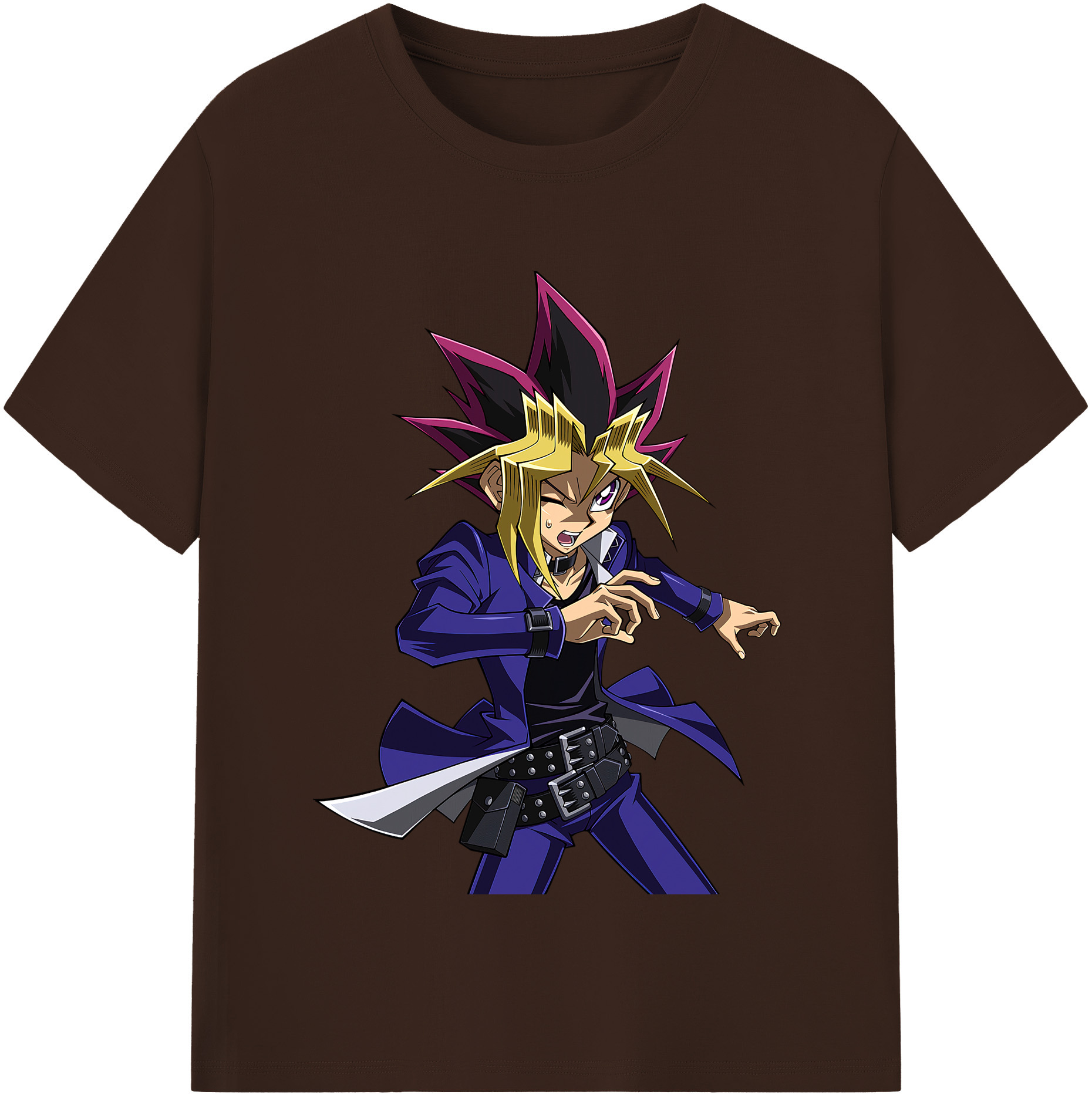 （画像用） 遊☆戯☆王 Yu-Gi-Oh! 綿100％半袖Tシャツ（フロントプリント）
