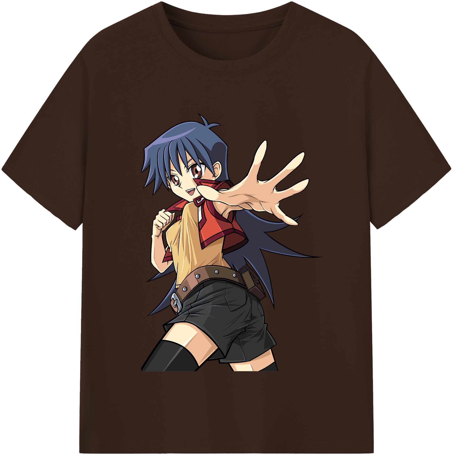 （画像用） 遊☆戯☆王 Yu-Gi-Oh! 綿100％半袖Tシャツ（フロントプリント）
