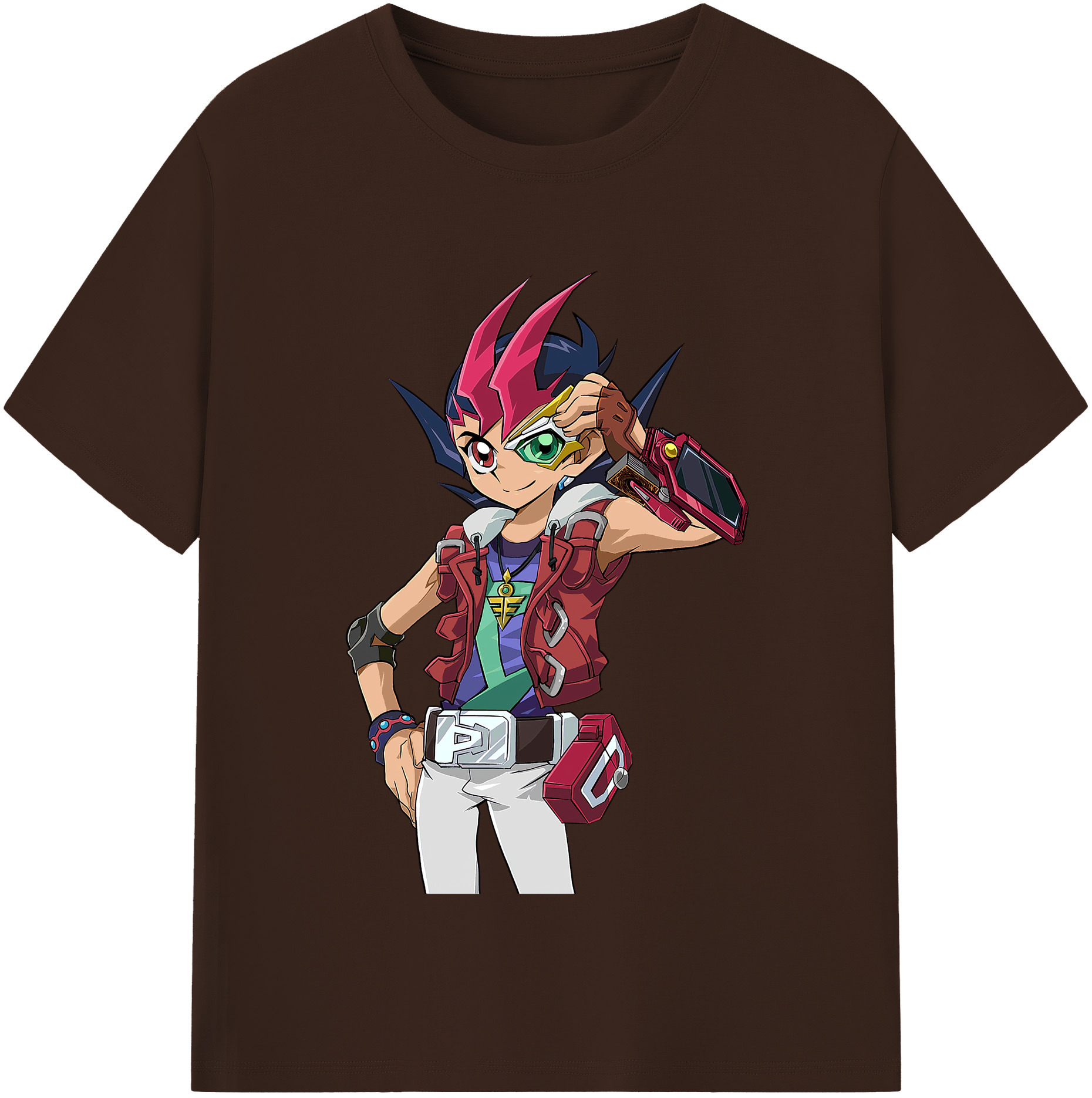 （画像用） 遊☆戯☆王 Yu-Gi-Oh! 綿100％半袖Tシャツ（フロントプリント）