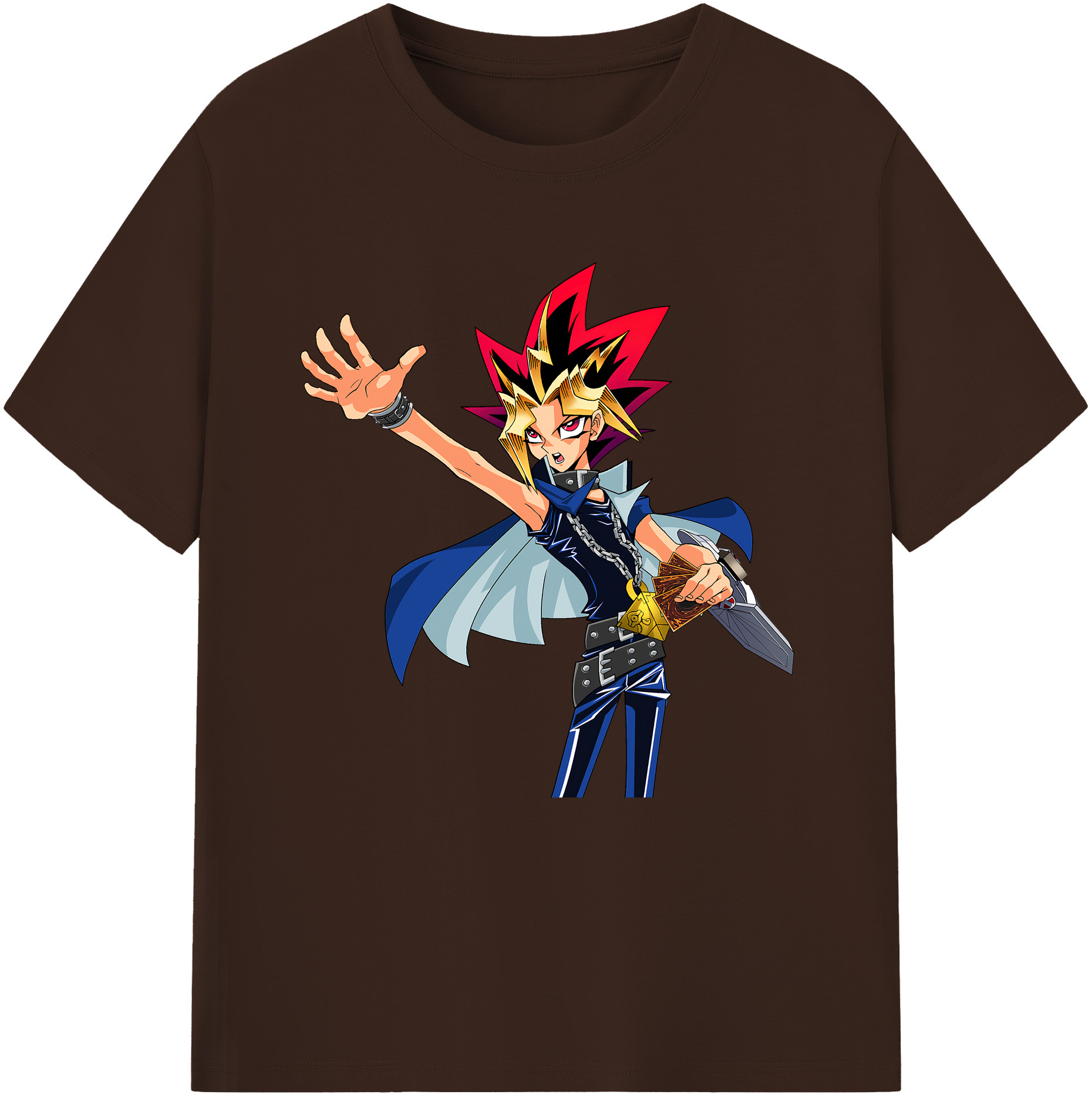 （画像用） 遊☆戯☆王 Yu-Gi-Oh! 綿100％半袖Tシャツ（フロントプリント）