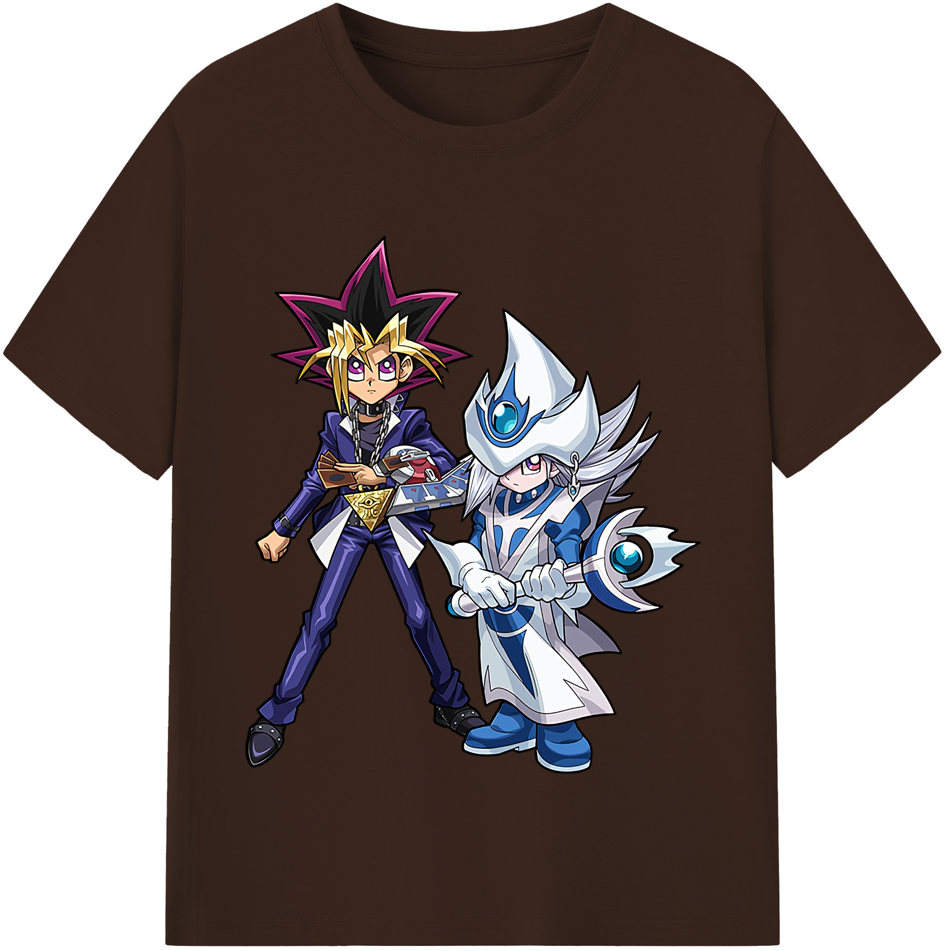 （画像用） 遊☆戯☆王 Yu-Gi-Oh! 綿100％半袖Tシャツ（フロントプリント）