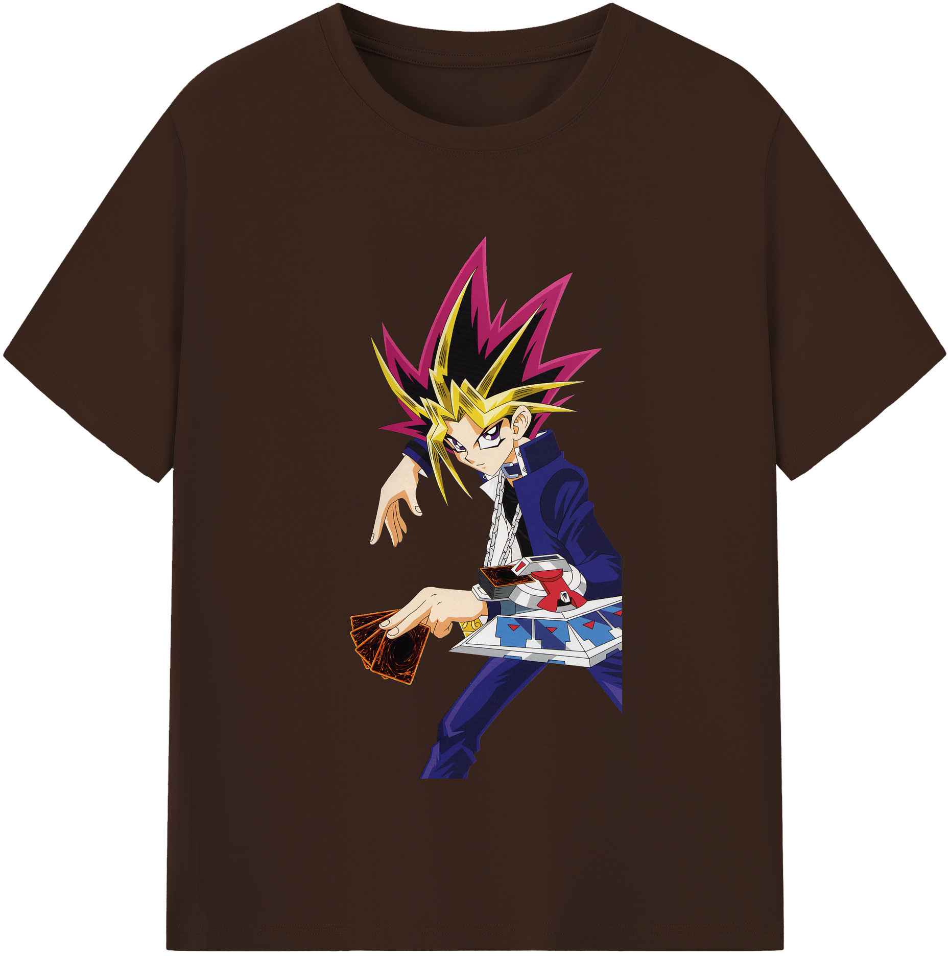 （画像用） 遊☆戯☆王 Yu-Gi-Oh! 綿100％半袖Tシャツ（フロントプリント）