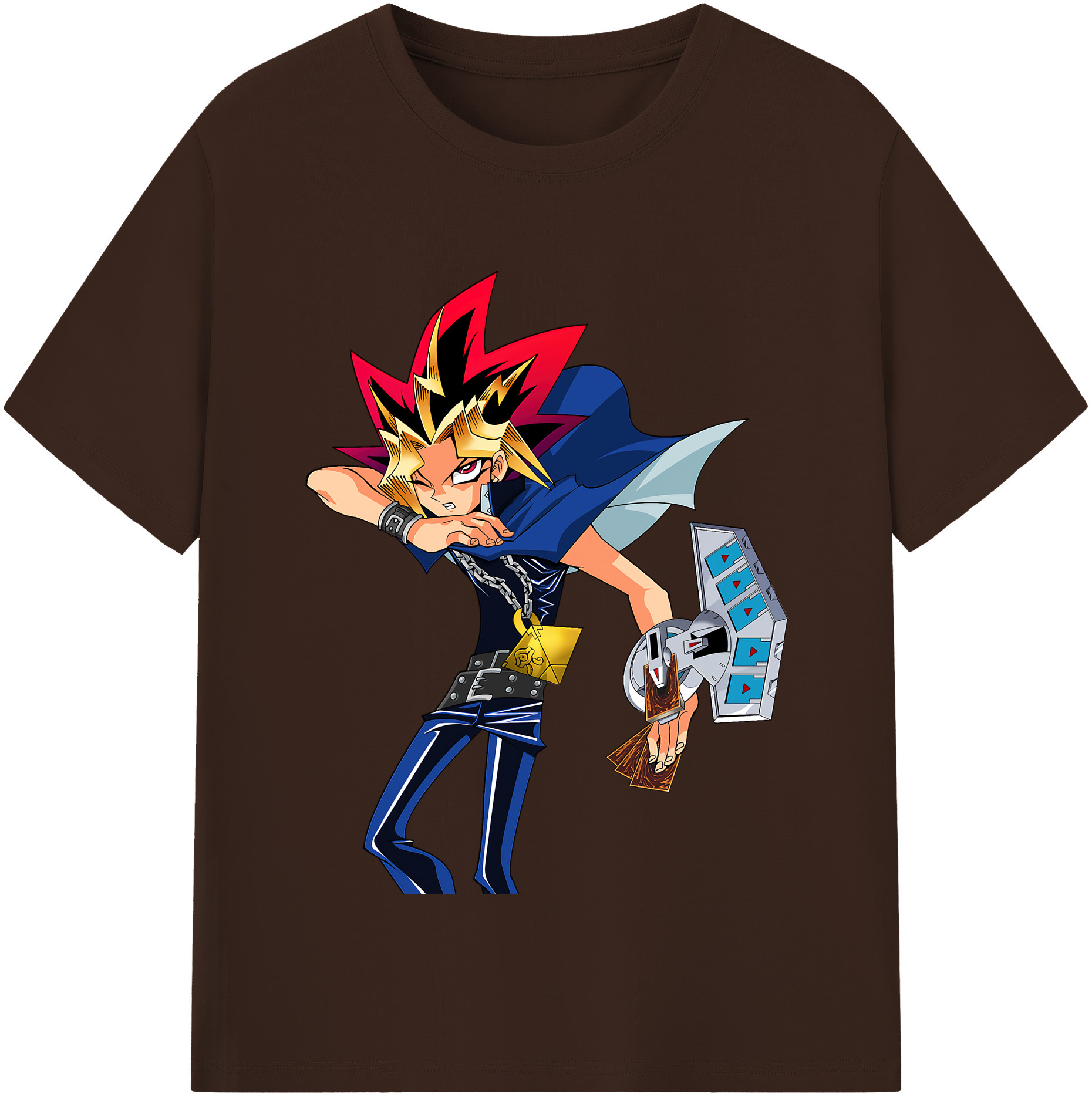 （画像用） 遊☆戯☆王 Yu-Gi-Oh! 綿100％半袖Tシャツ（フロントプリント）