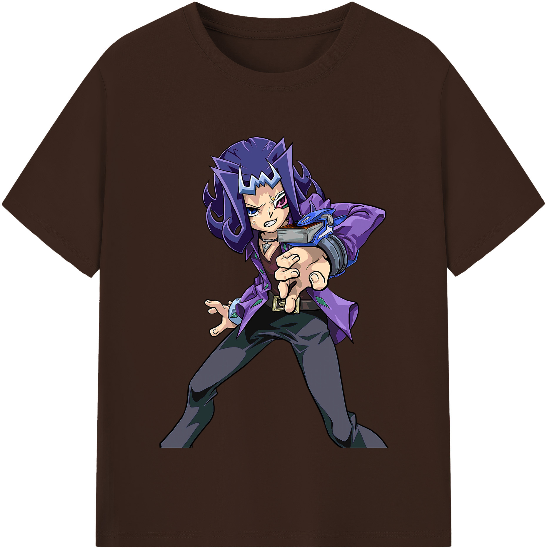（画像用） 遊☆戯☆王 Yu-Gi-Oh! 綿100％半袖Tシャツ（フロントプリント）
