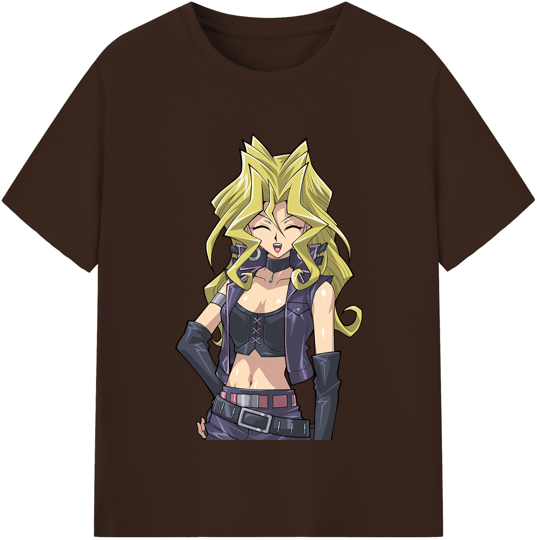 （画像用） 遊☆戯☆王 Yu-Gi-Oh! 綿100％半袖Tシャツ（フロントプリント）