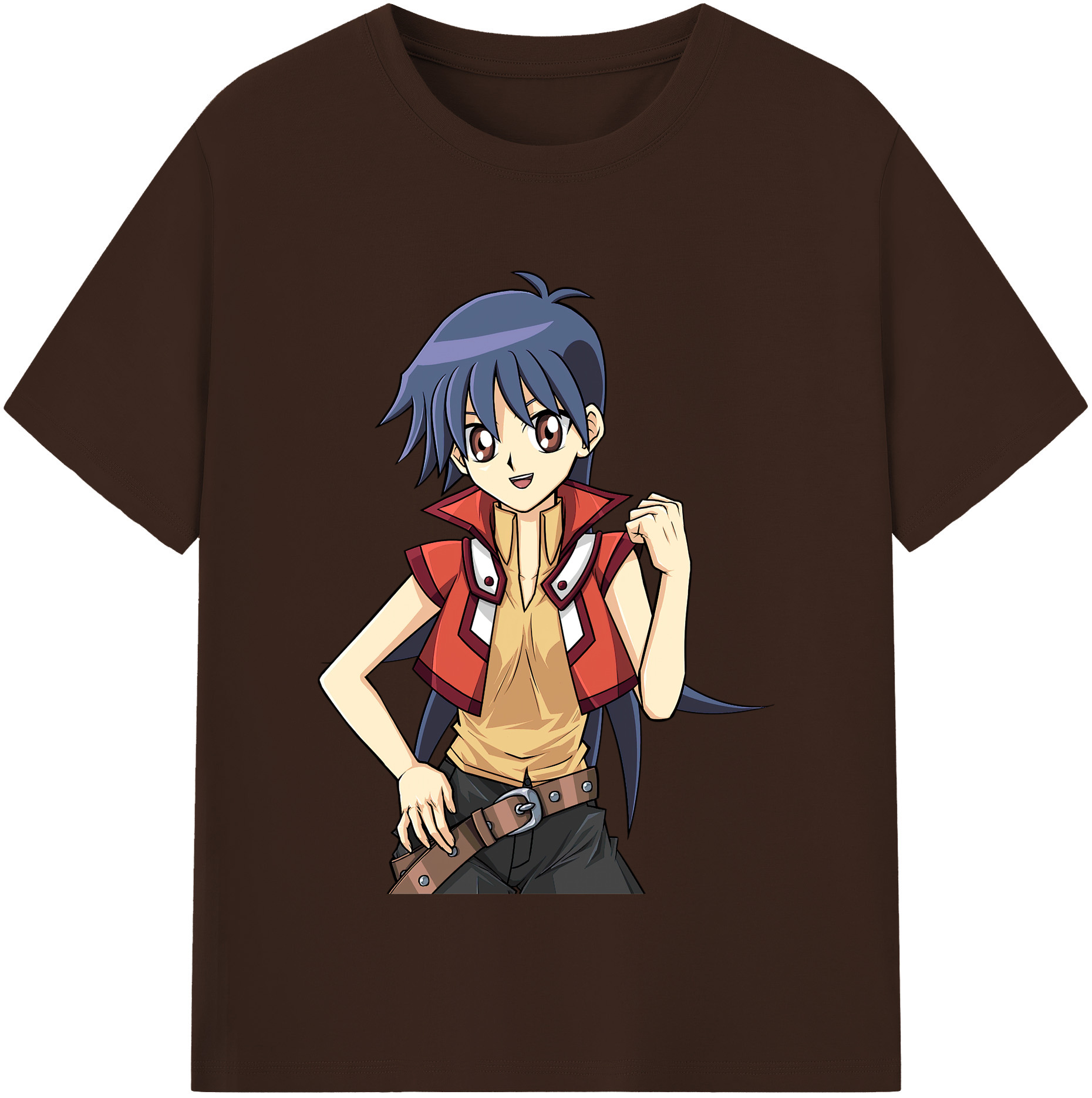 （画像用） 遊☆戯☆王 Yu-Gi-Oh! 綿100％半袖Tシャツ（フロントプリント）