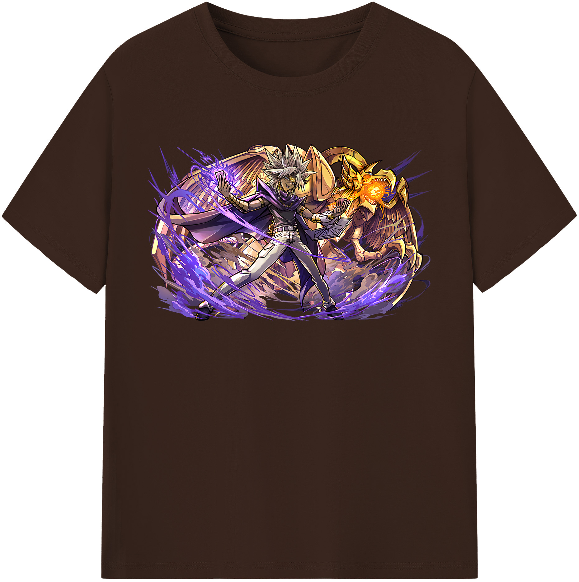 （画像用） 遊☆戯☆王 Yu-Gi-Oh! 綿100％半袖Tシャツ（フロントプリント）