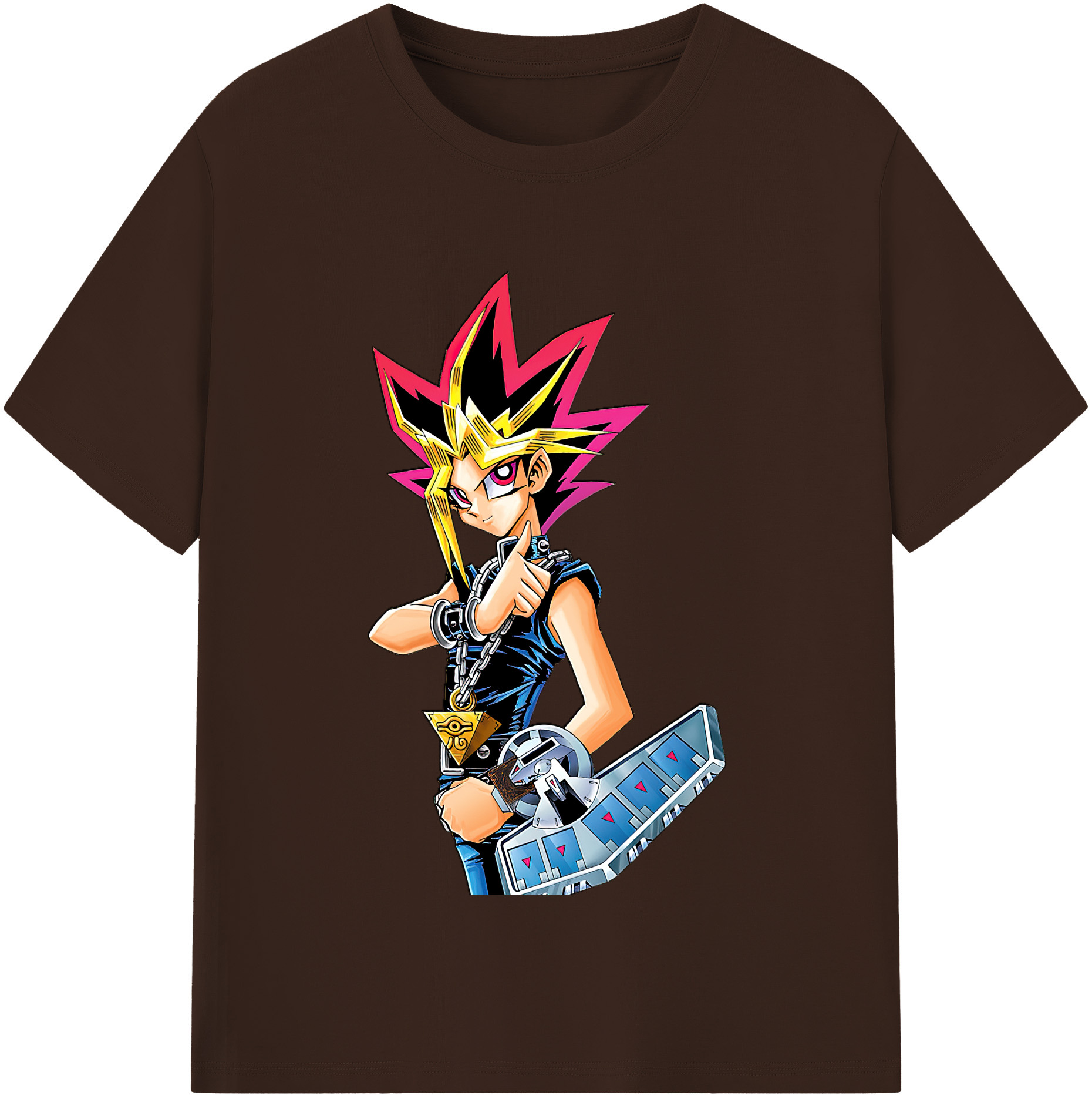 （画像用） 遊☆戯☆王 Yu-Gi-Oh! 綿100％半袖Tシャツ（フロントプリント）