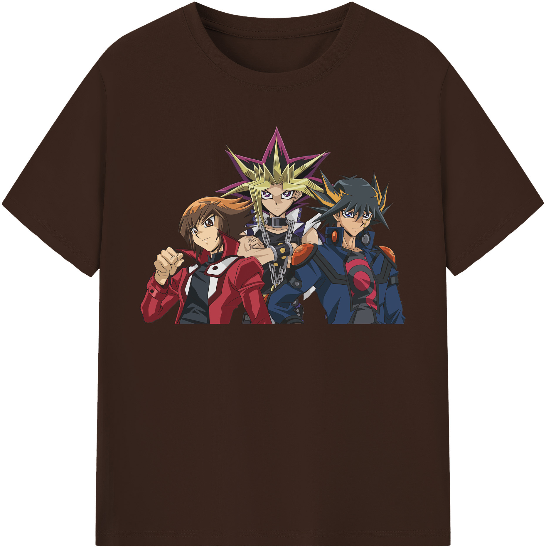 （画像用） 遊☆戯☆王 Yu-Gi-Oh! 綿100％半袖Tシャツ（フロントプリント）