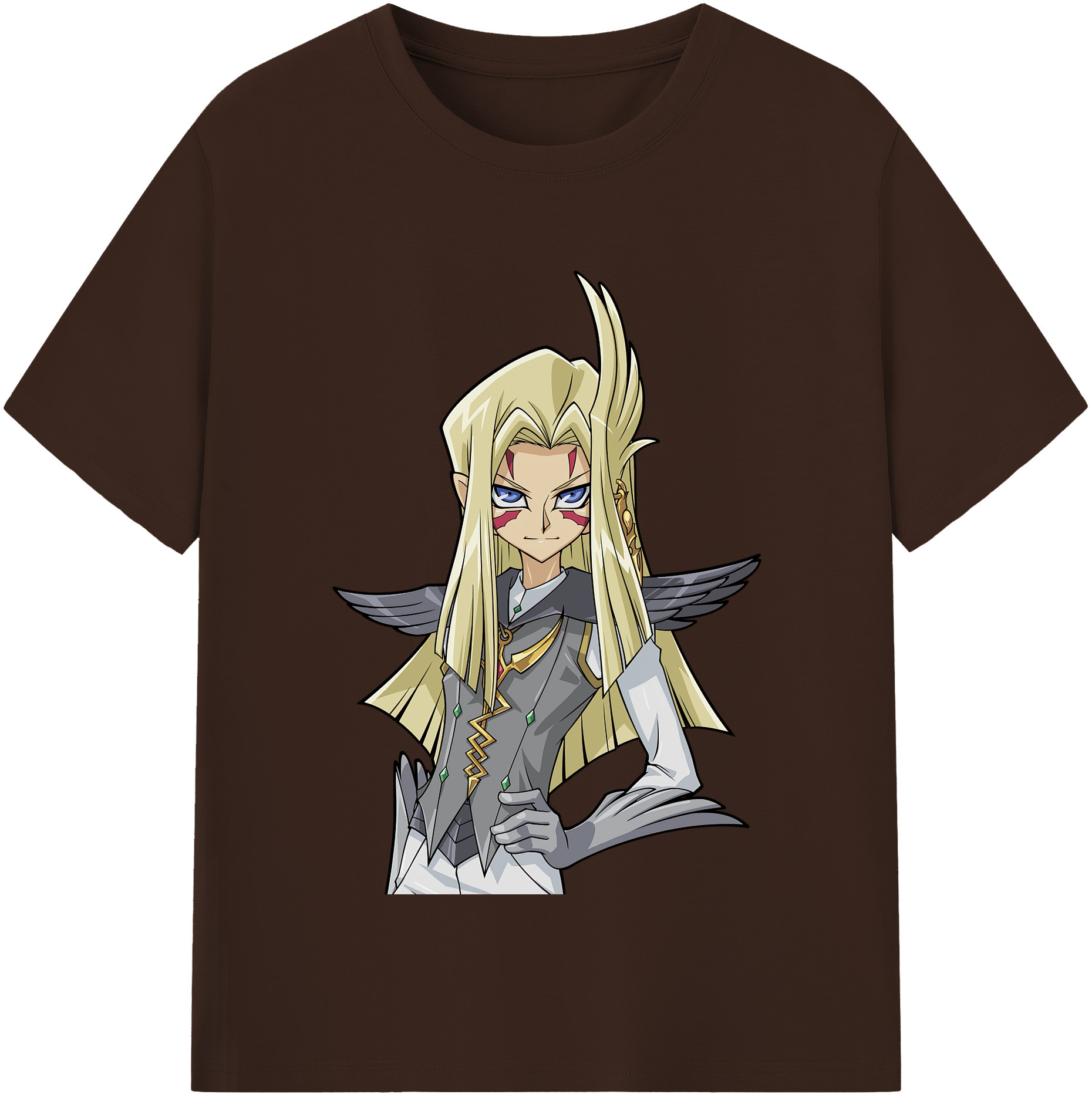 （画像用） 遊☆戯☆王 Yu-Gi-Oh! 綿100％半袖Tシャツ（フロントプリント）