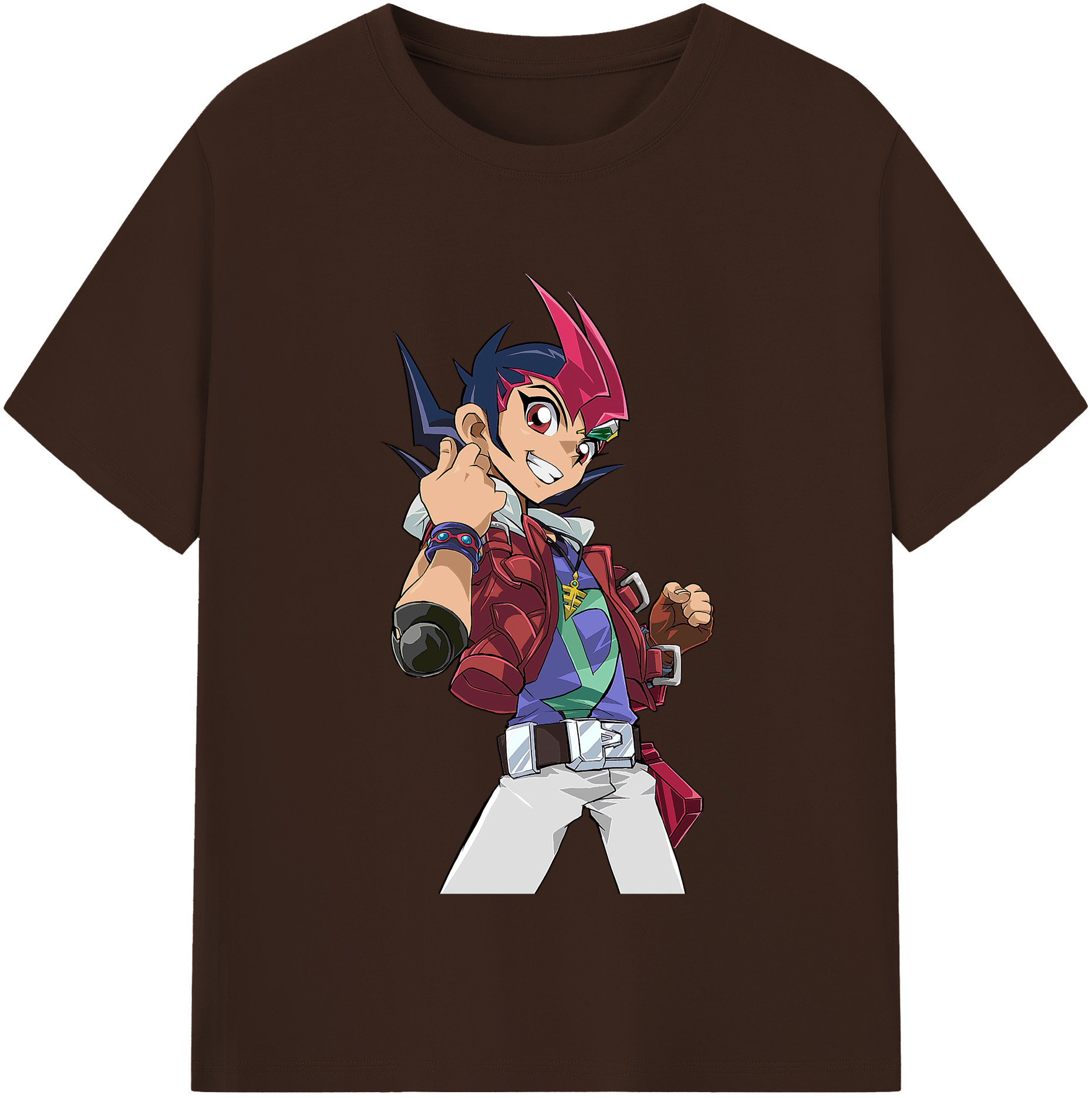 （画像用） 遊☆戯☆王 Yu-Gi-Oh! 綿100％半袖Tシャツ（フロントプリント）