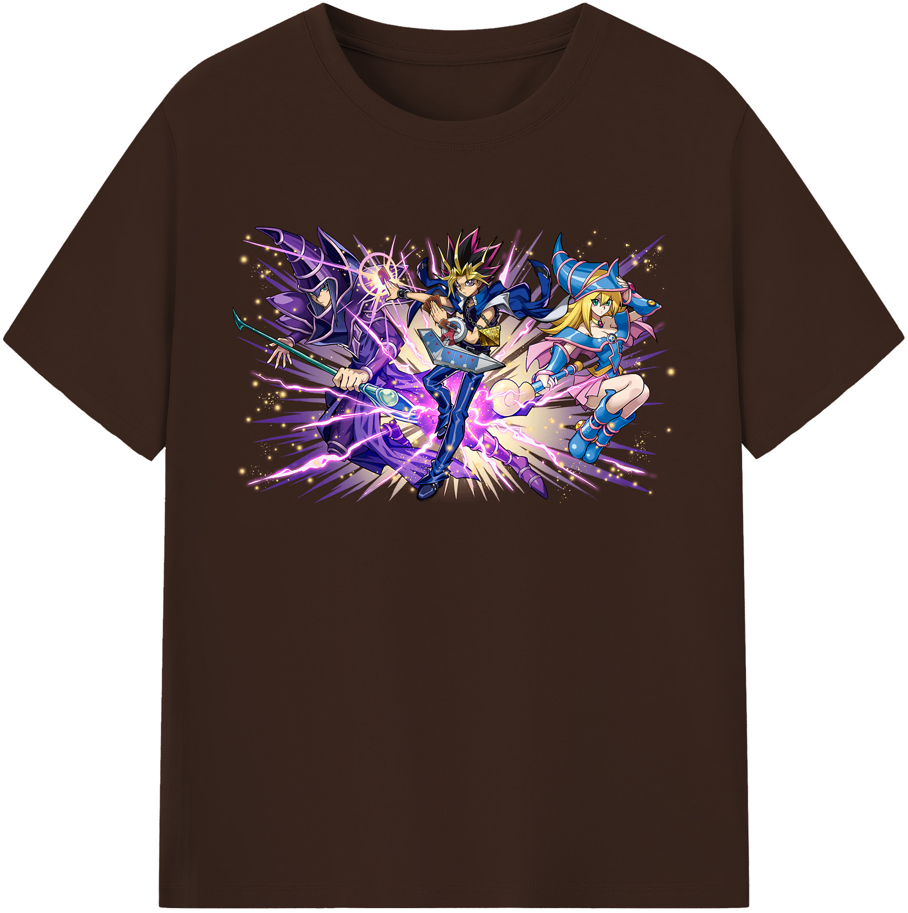 （画像用） 遊☆戯☆王 Yu-Gi-Oh! 綿100％半袖Tシャツ（フロントプリント）