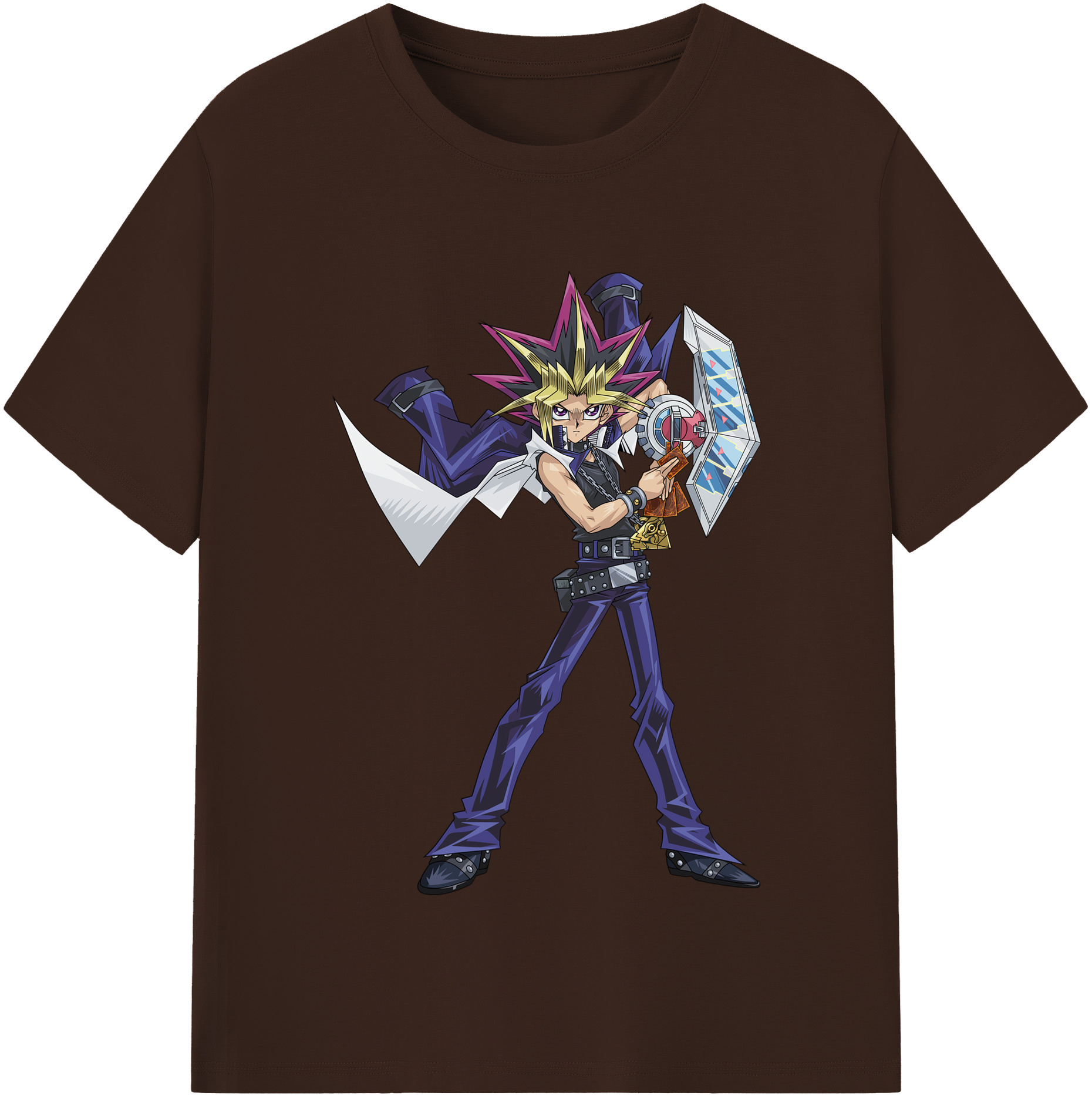 （画像用） 遊☆戯☆王 Yu-Gi-Oh! 綿100％半袖Tシャツ（フロントプリント）