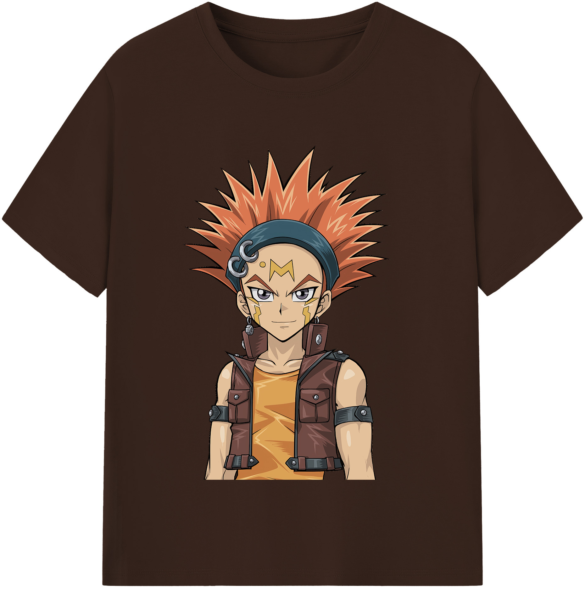 （画像用） 遊☆戯☆王 Yu-Gi-Oh! 綿100％半袖Tシャツ（フロントプリント）