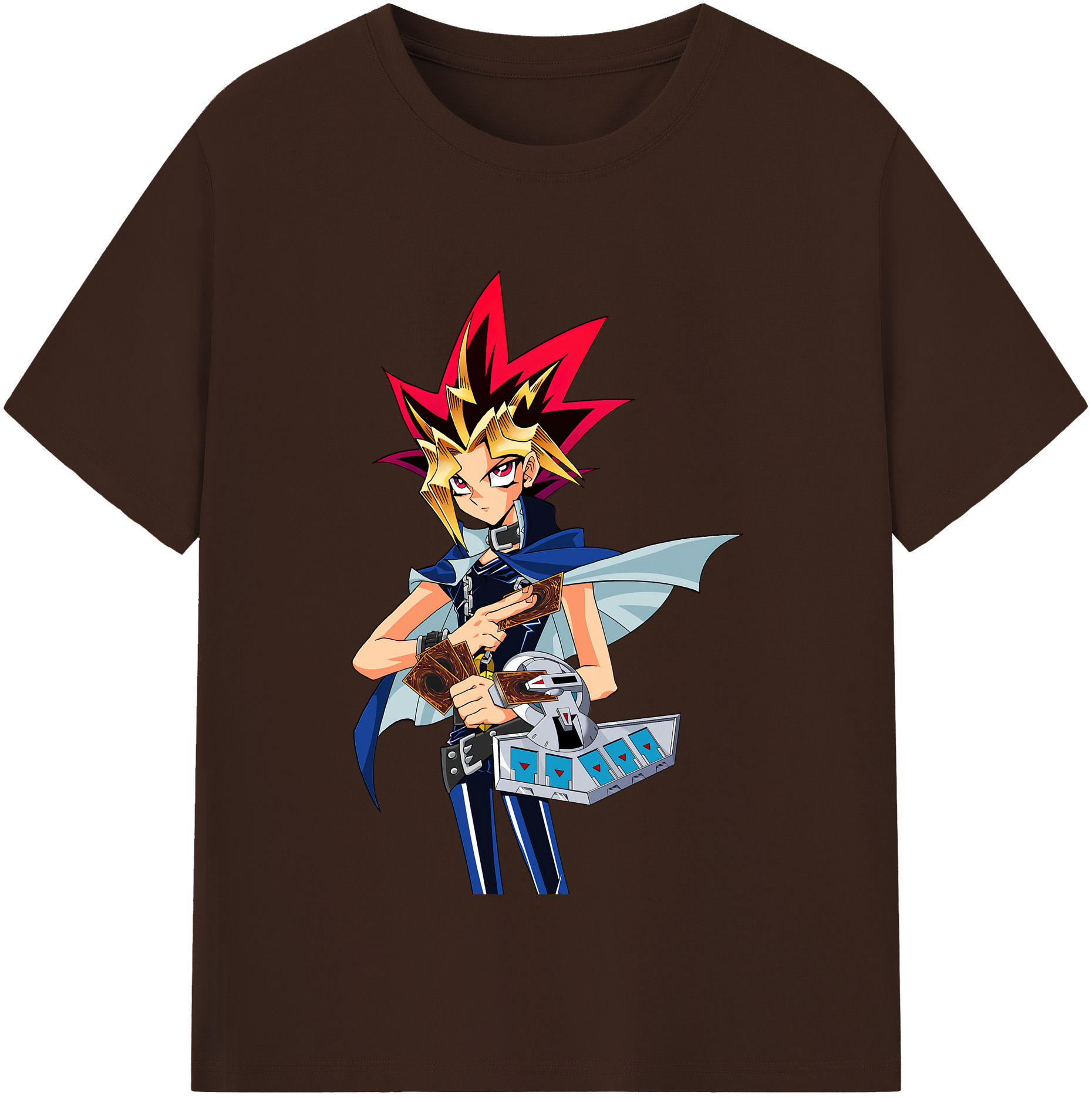 （画像用） 遊☆戯☆王 Yu-Gi-Oh! 綿100％半袖Tシャツ（フロントプリント）