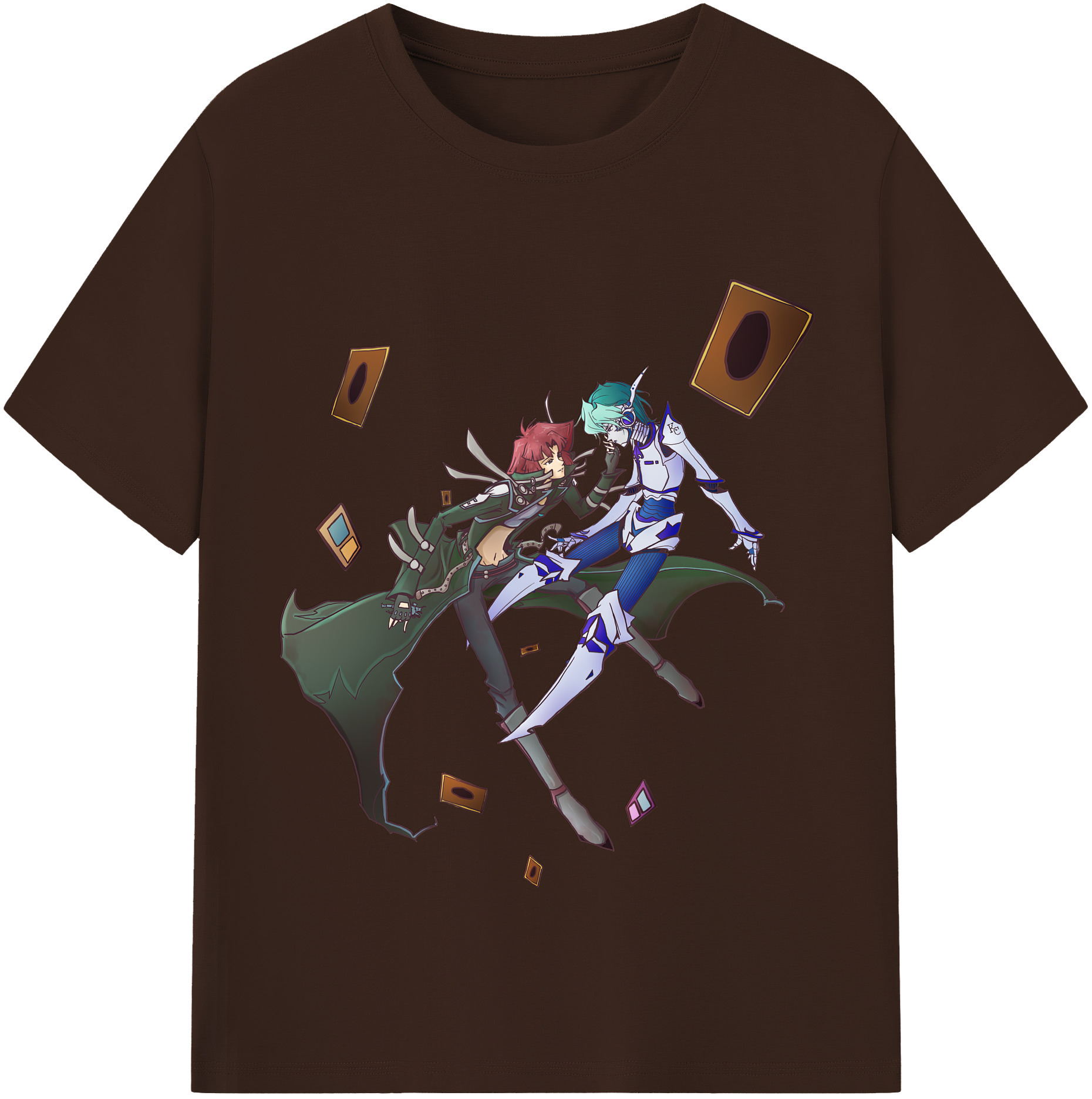 （画像用） 遊☆戯☆王 Yu-Gi-Oh! 綿100％半袖Tシャツ（フロントプリント）