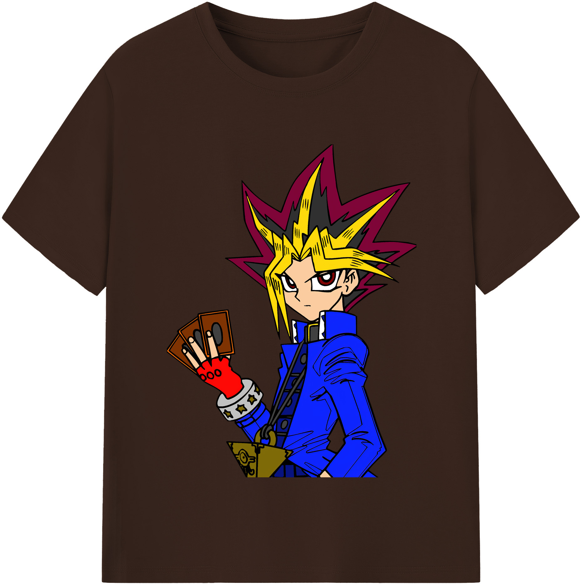 （画像用） 遊☆戯☆王 Yu-Gi-Oh! 綿100％半袖Tシャツ（フロントプリント）