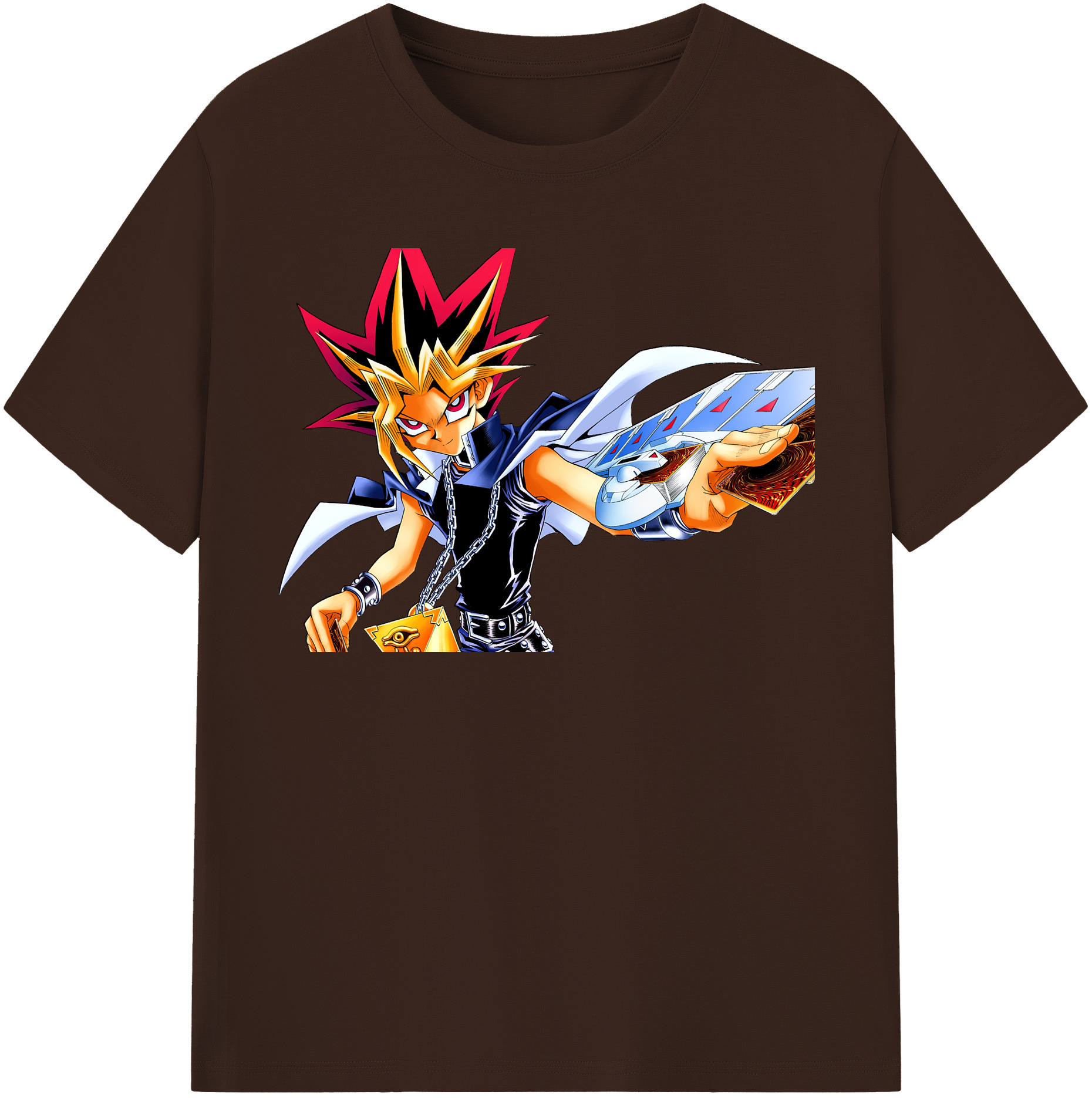 （画像用） 遊☆戯☆王 Yu-Gi-Oh! 綿100％半袖Tシャツ（フロントプリント）