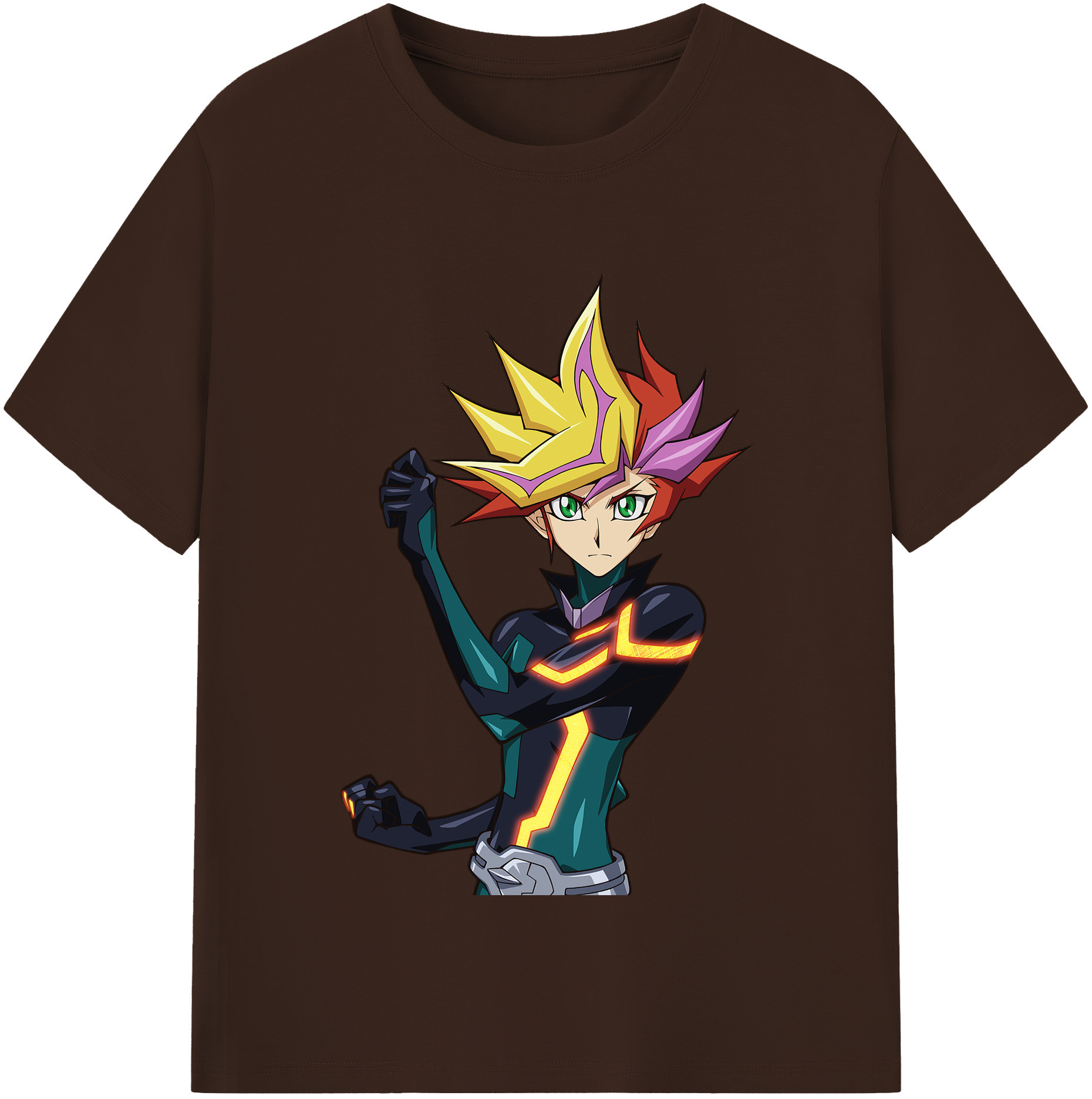 （画像用） 遊☆戯☆王 Yu-Gi-Oh! 綿100％半袖Tシャツ（フロントプリント）