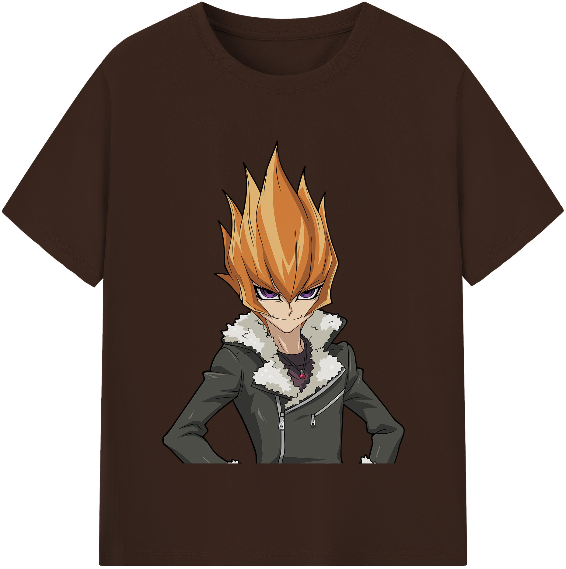 （画像用） 遊☆戯☆王 Yu-Gi-Oh! 綿100％半袖Tシャツ（フロントプリント）