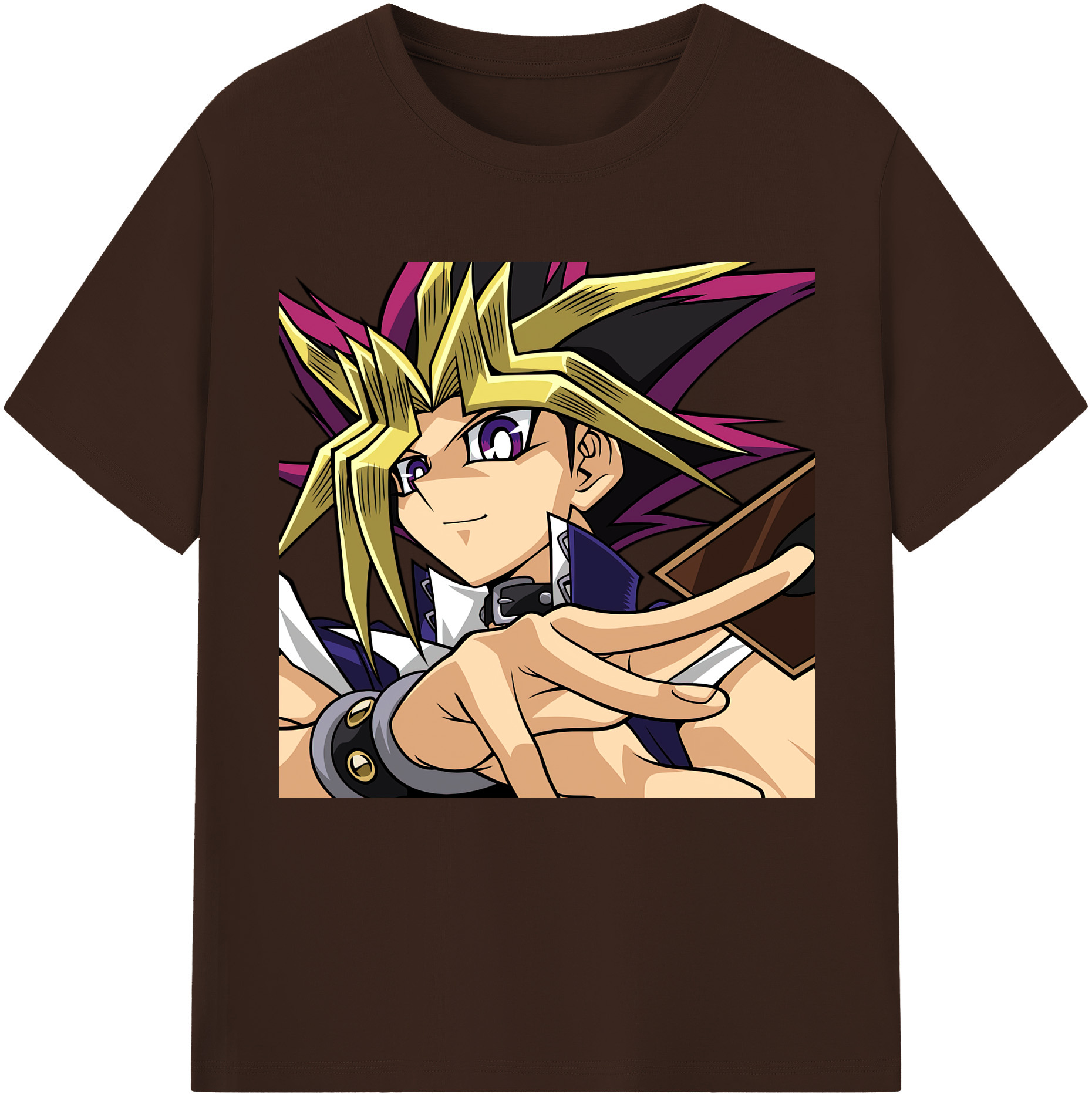 （画像用） 遊☆戯☆王 Yu-Gi-Oh! 綿100％半袖Tシャツ（フロントプリント）