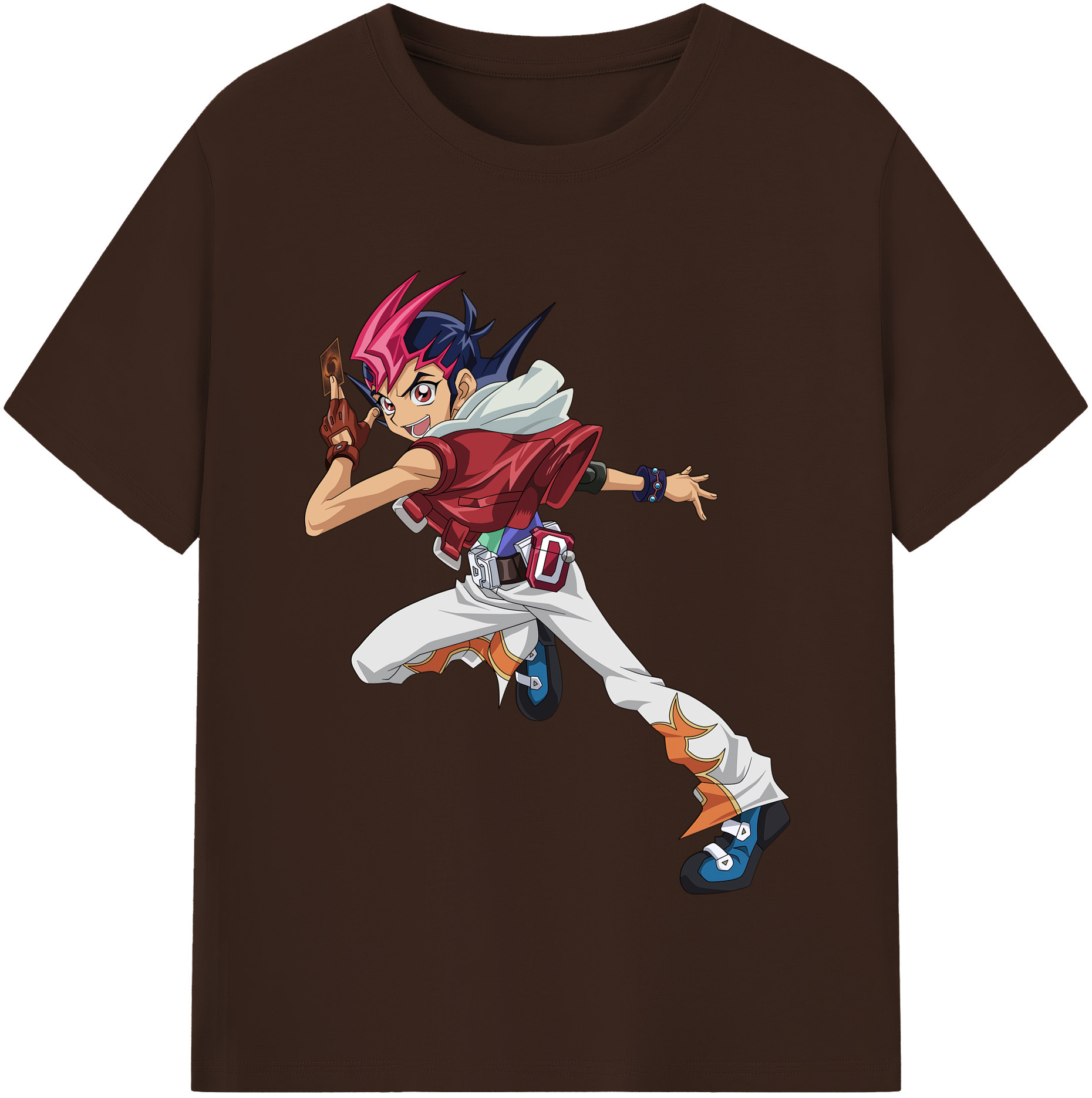 （画像用） 遊☆戯☆王 Yu-Gi-Oh! 綿100％半袖Tシャツ（フロントプリント）