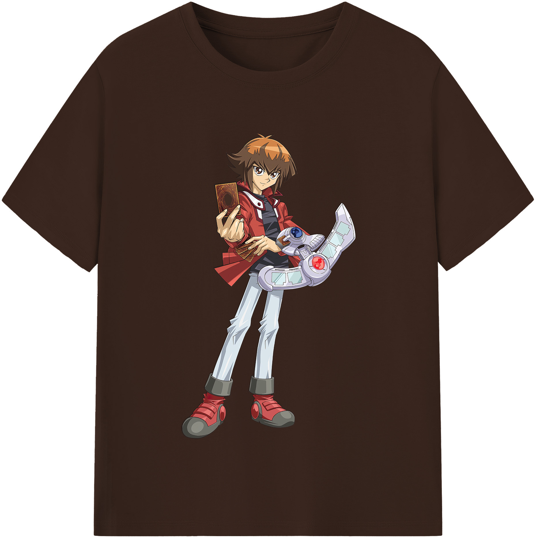 （画像用） 遊☆戯☆王 Yu-Gi-Oh! 綿100％半袖Tシャツ（フロントプリント）