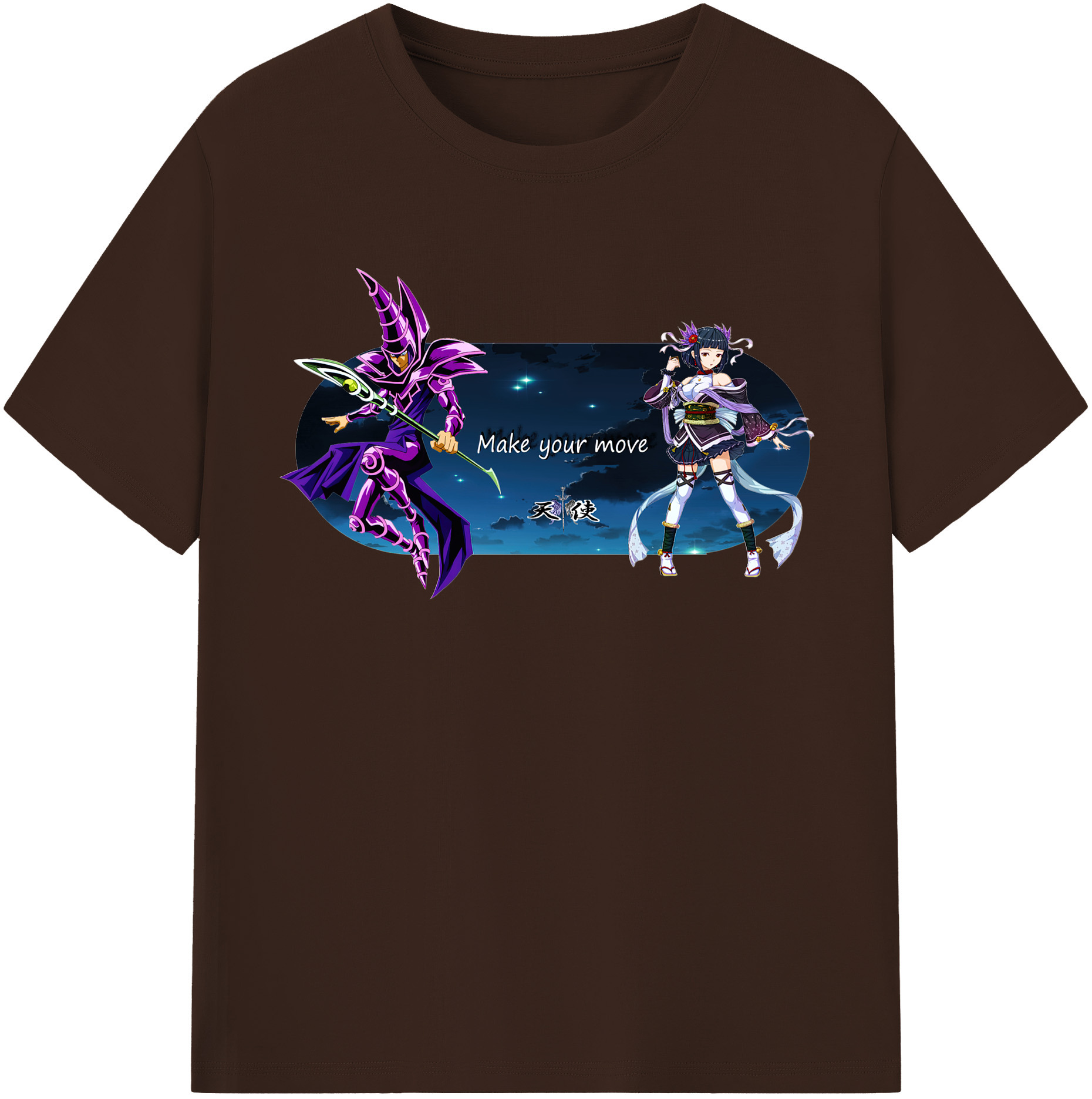 （画像用） 遊☆戯☆王 Yu-Gi-Oh! 綿100％半袖Tシャツ（フロントプリント）