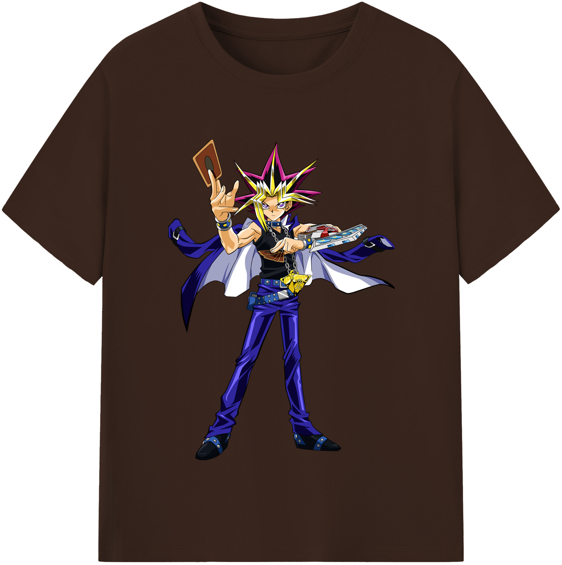 （画像用） 遊☆戯☆王 Yu-Gi-Oh! 綿100％半袖Tシャツ（フロントプリント）