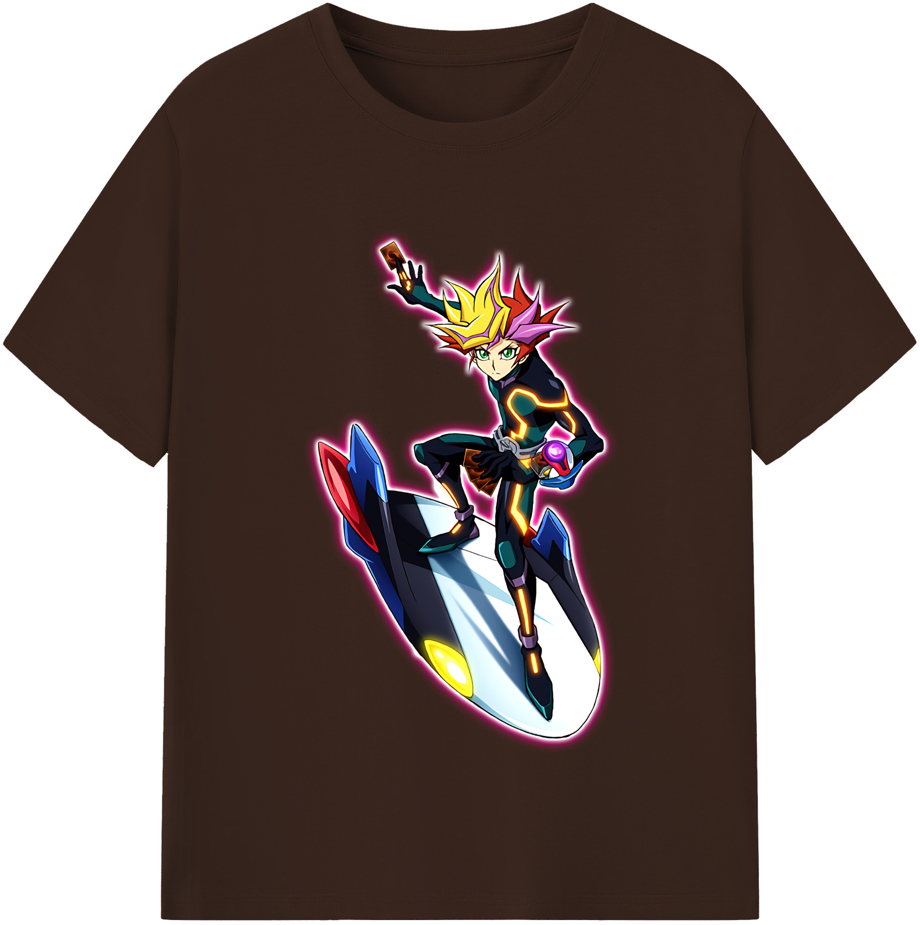 （画像用） 遊☆戯☆王 Yu-Gi-Oh! 綿100％半袖Tシャツ（フロントプリント）