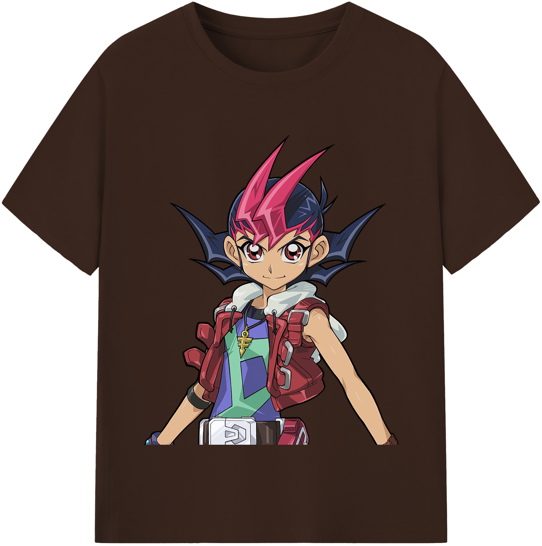 （画像用） 遊☆戯☆王 Yu-Gi-Oh! 綿100％半袖Tシャツ（フロントプリント）