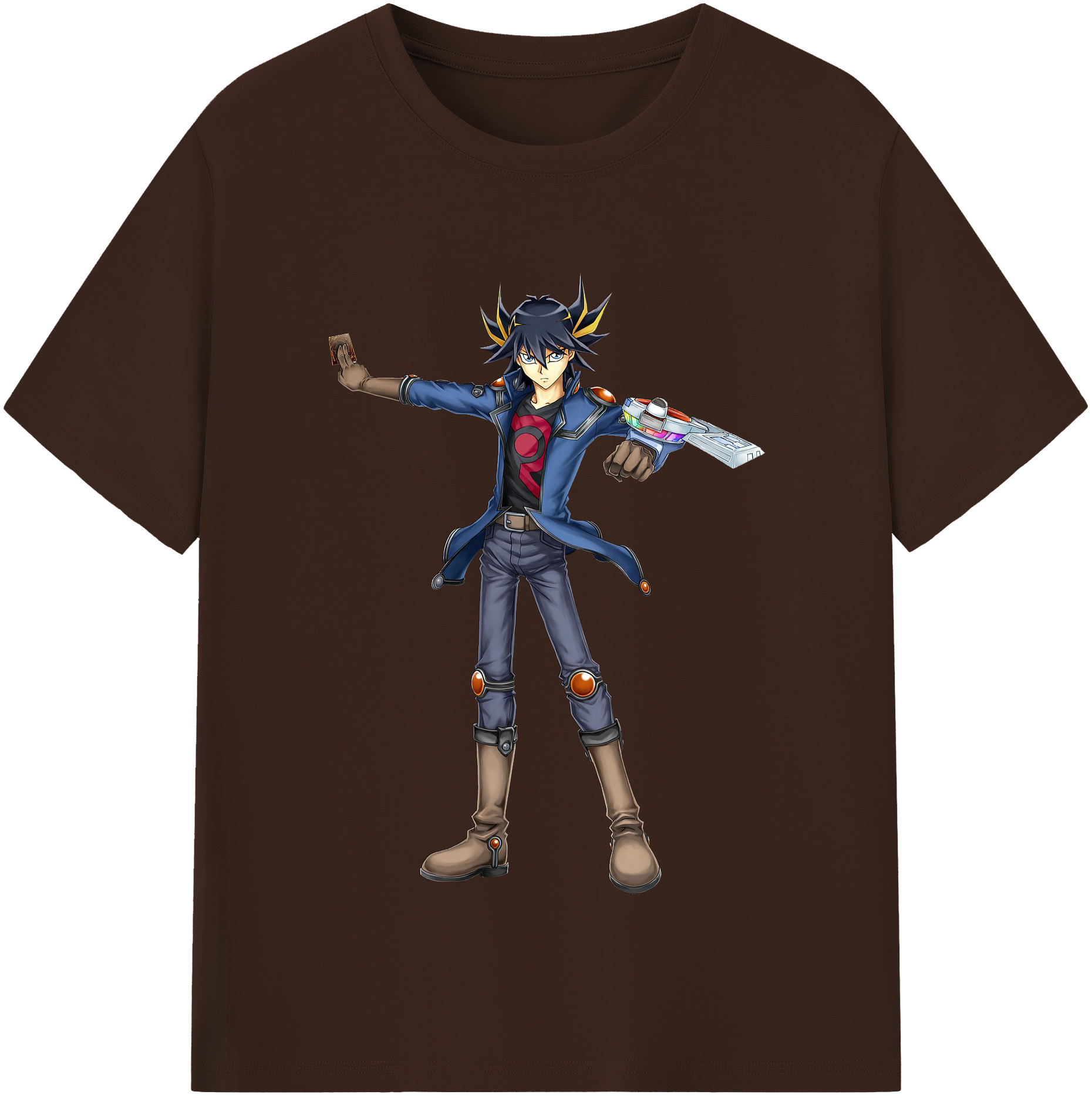 （画像用） 遊☆戯☆王 Yu-Gi-Oh! 綿100％半袖Tシャツ（フロントプリント）