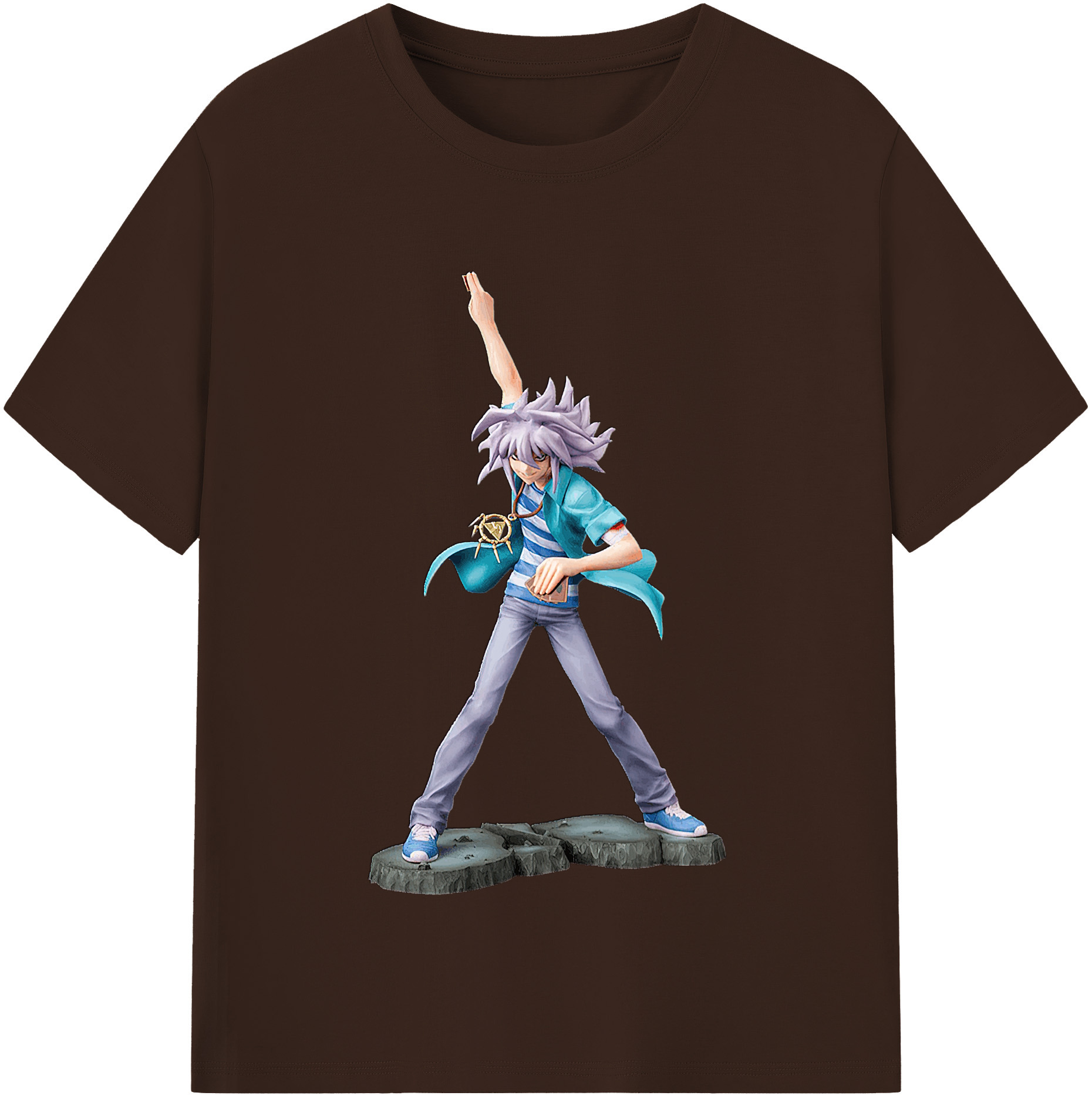 （画像用） 遊☆戯☆王 Yu-Gi-Oh! 綿100％半袖Tシャツ（フロントプリント）