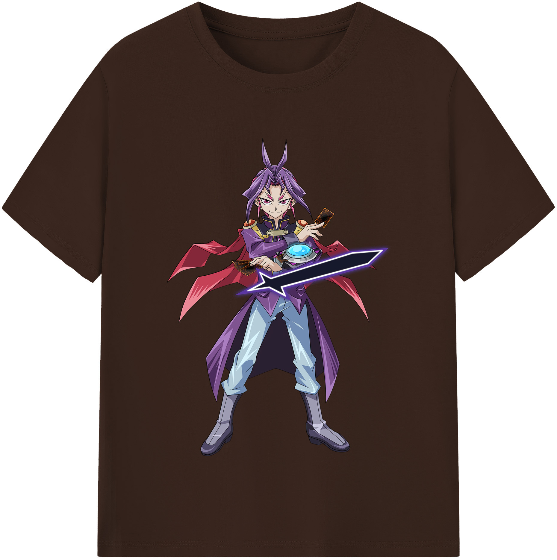 （画像用） 遊☆戯☆王 Yu-Gi-Oh! 綿100％半袖Tシャツ（フロントプリント）