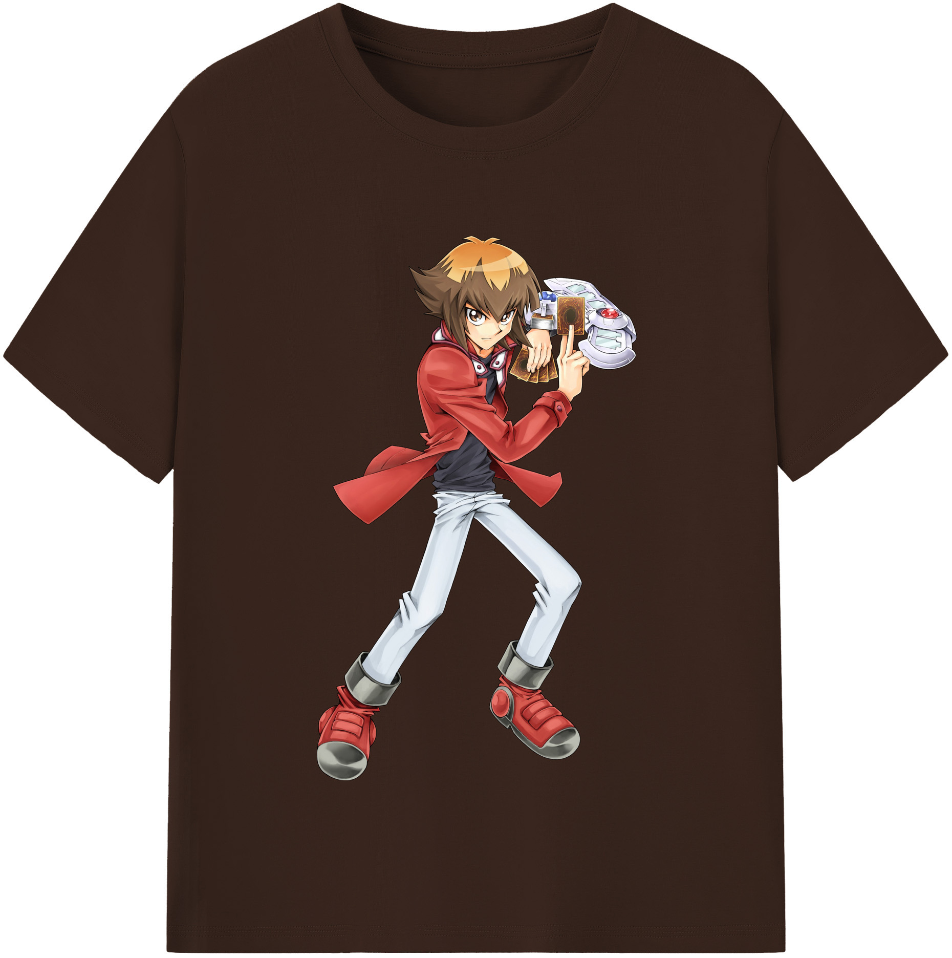 （画像用） 遊☆戯☆王 Yu-Gi-Oh! 綿100％半袖Tシャツ（フロントプリント）