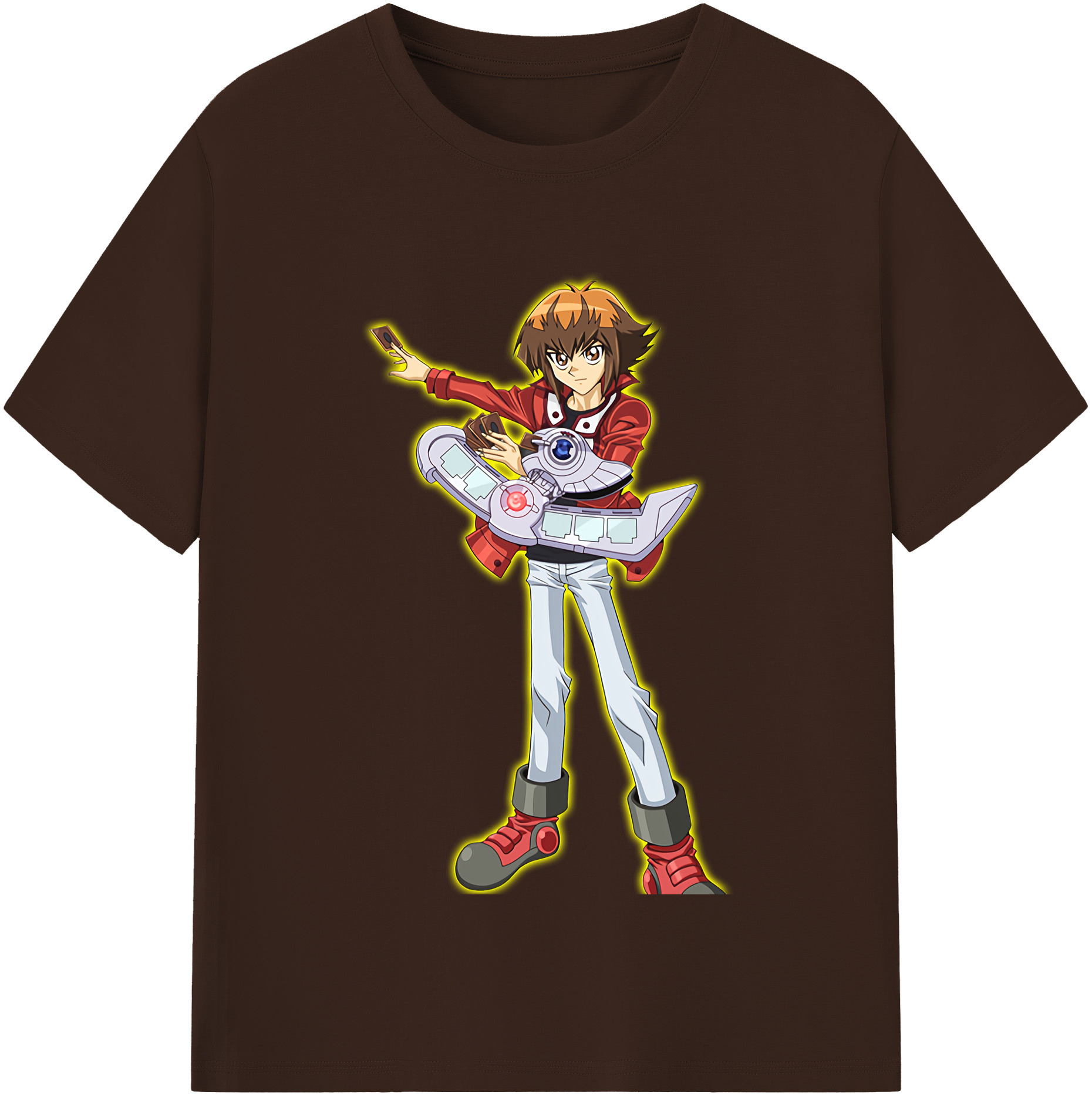 （画像用） 遊☆戯☆王 Yu-Gi-Oh! 綿100％半袖Tシャツ（フロントプリント）