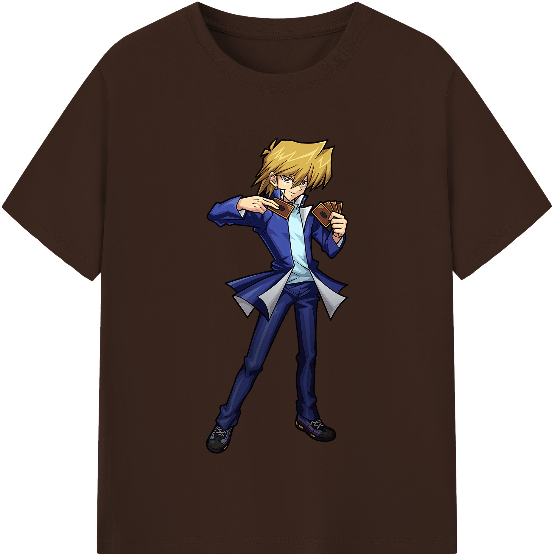 （画像用） 遊☆戯☆王 Yu-Gi-Oh! 綿100％半袖Tシャツ（フロントプリント）