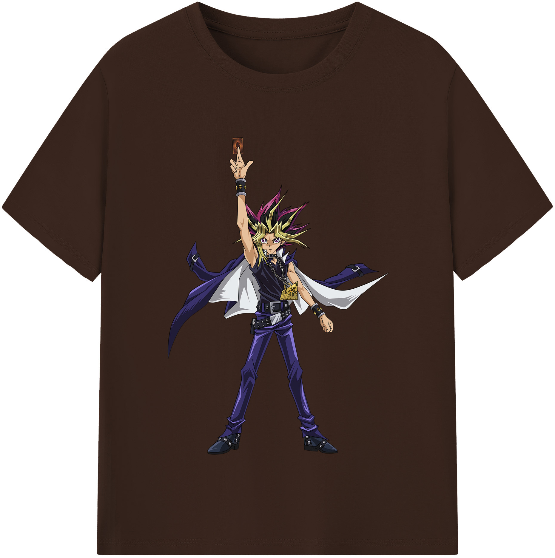 （画像用） 遊☆戯☆王 Yu-Gi-Oh! 綿100％半袖Tシャツ（フロントプリント）