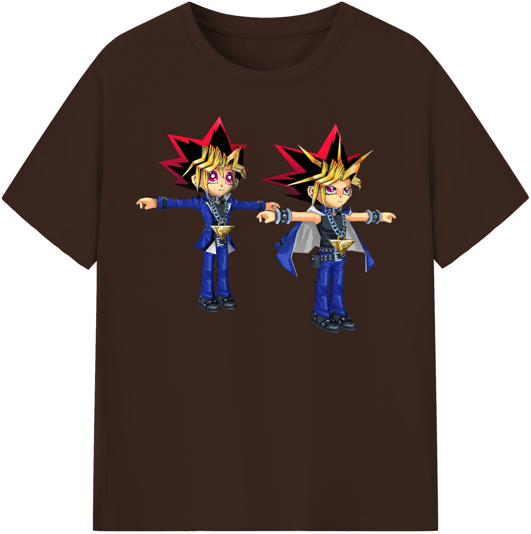（画像用） 遊☆戯☆王 Yu-Gi-Oh! 綿100％半袖Tシャツ（フロントプリント）