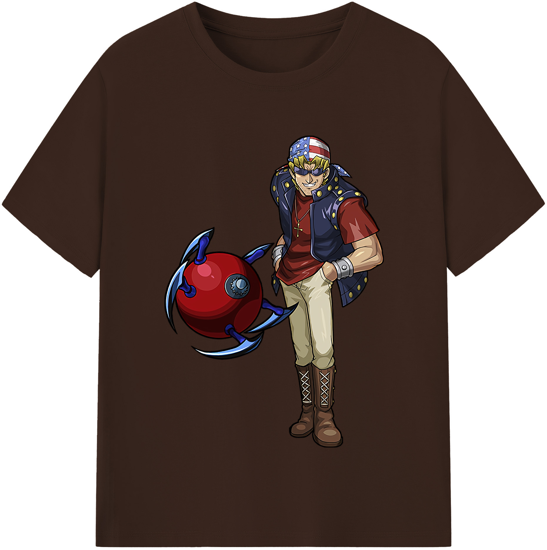 （画像用） 遊☆戯☆王 Yu-Gi-Oh! 綿100％半袖Tシャツ（フロントプリント）