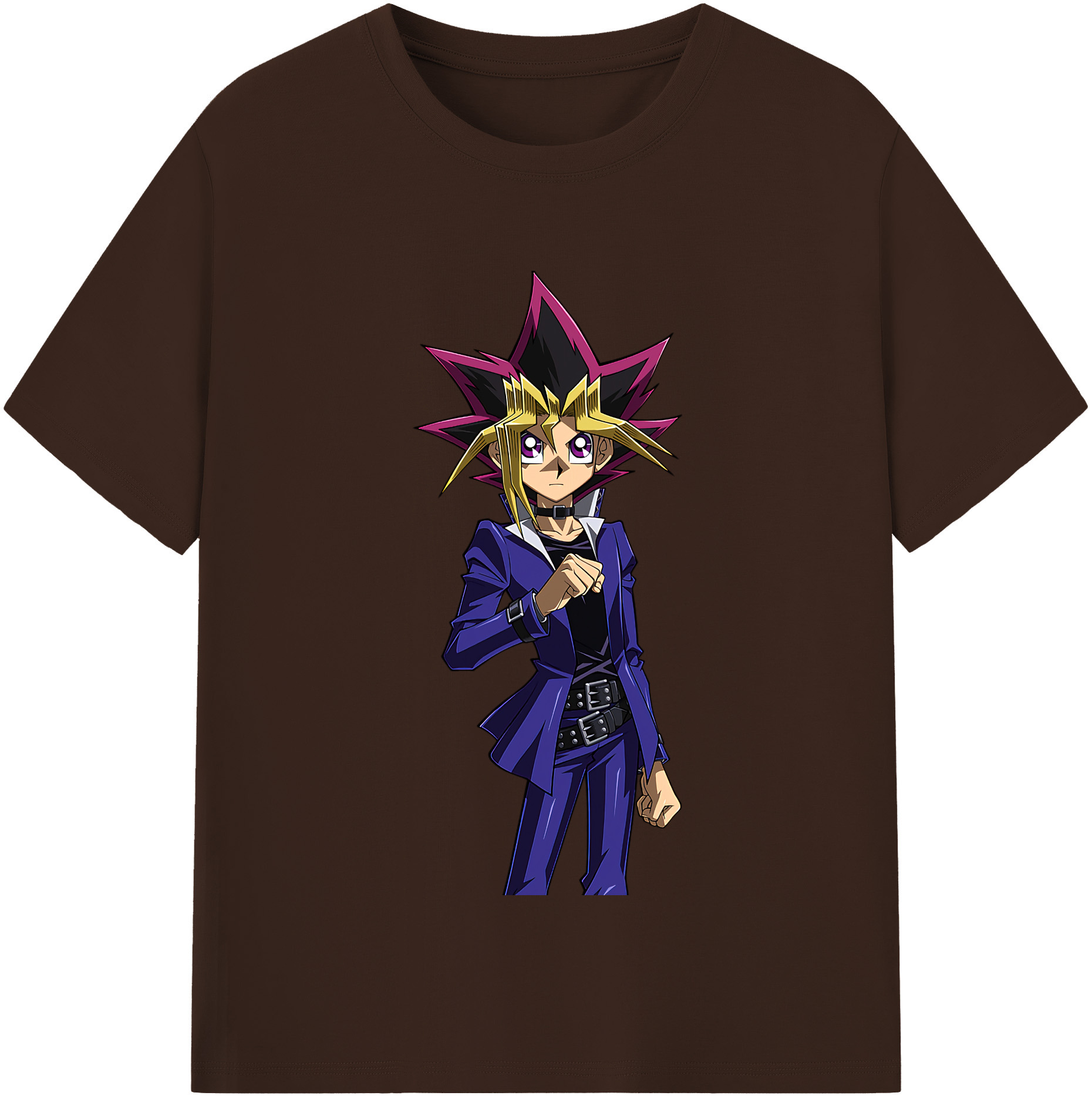 （画像用） 遊☆戯☆王 Yu-Gi-Oh! 綿100％半袖Tシャツ（フロントプリント）