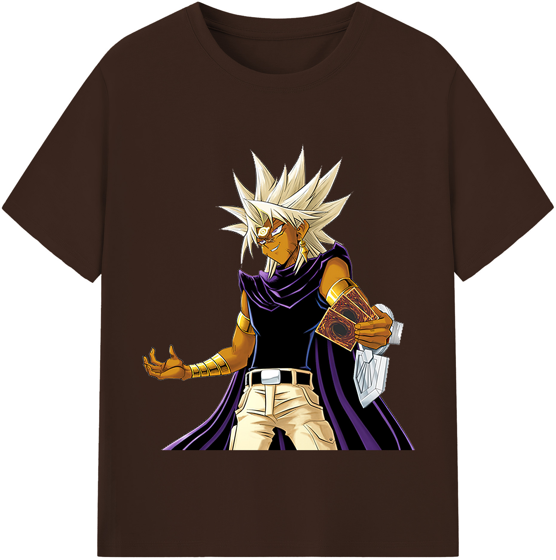 （画像用） 遊☆戯☆王 Yu-Gi-Oh! 綿100％半袖Tシャツ（フロントプリント）
