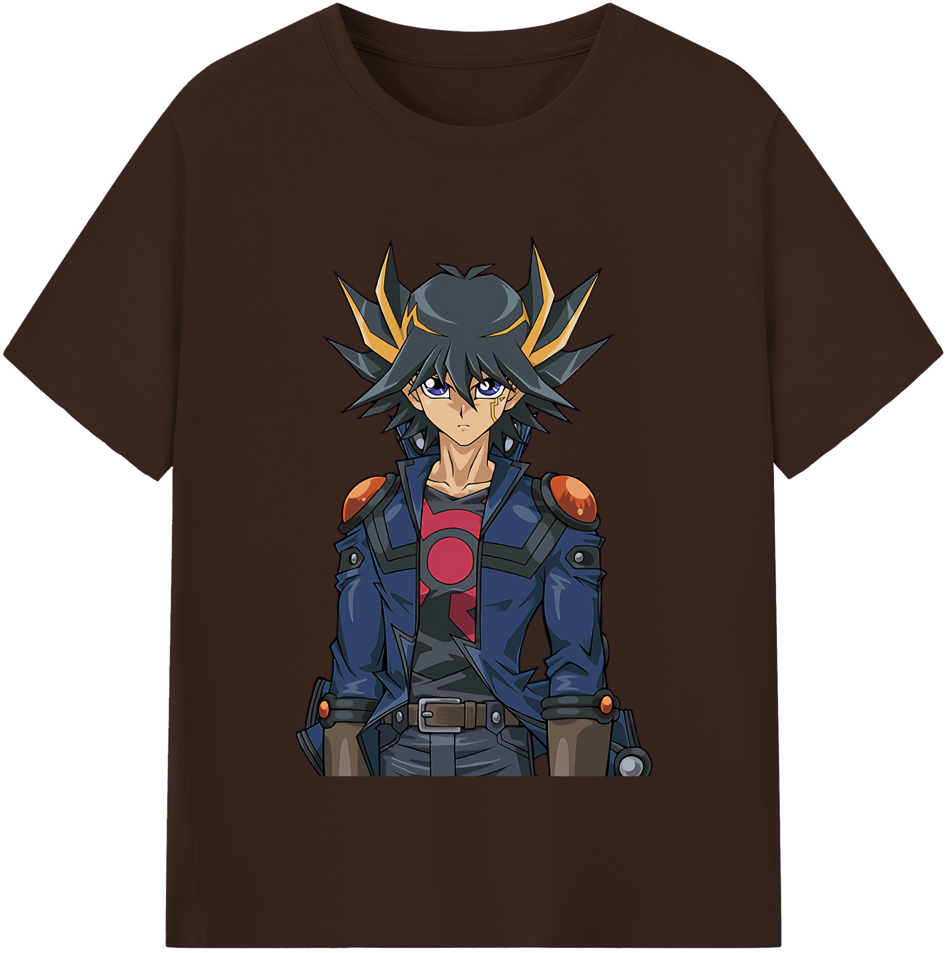 （画像用） 遊☆戯☆王 Yu-Gi-Oh! 綿100％半袖Tシャツ（フロントプリント）
