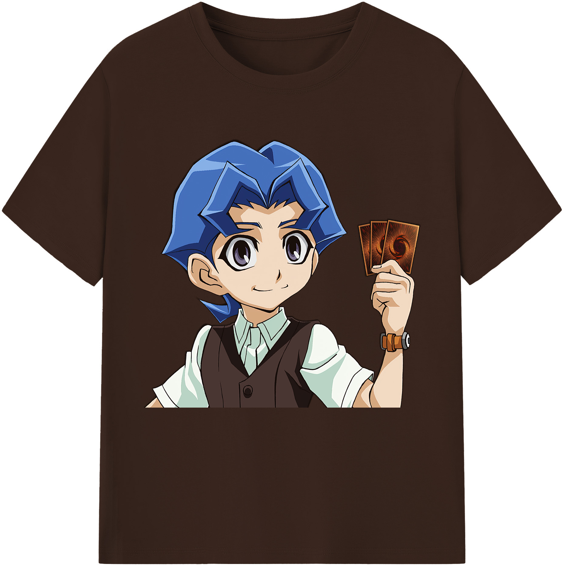 （画像用） 遊☆戯☆王 Yu-Gi-Oh! 綿100％半袖Tシャツ（フロントプリント）