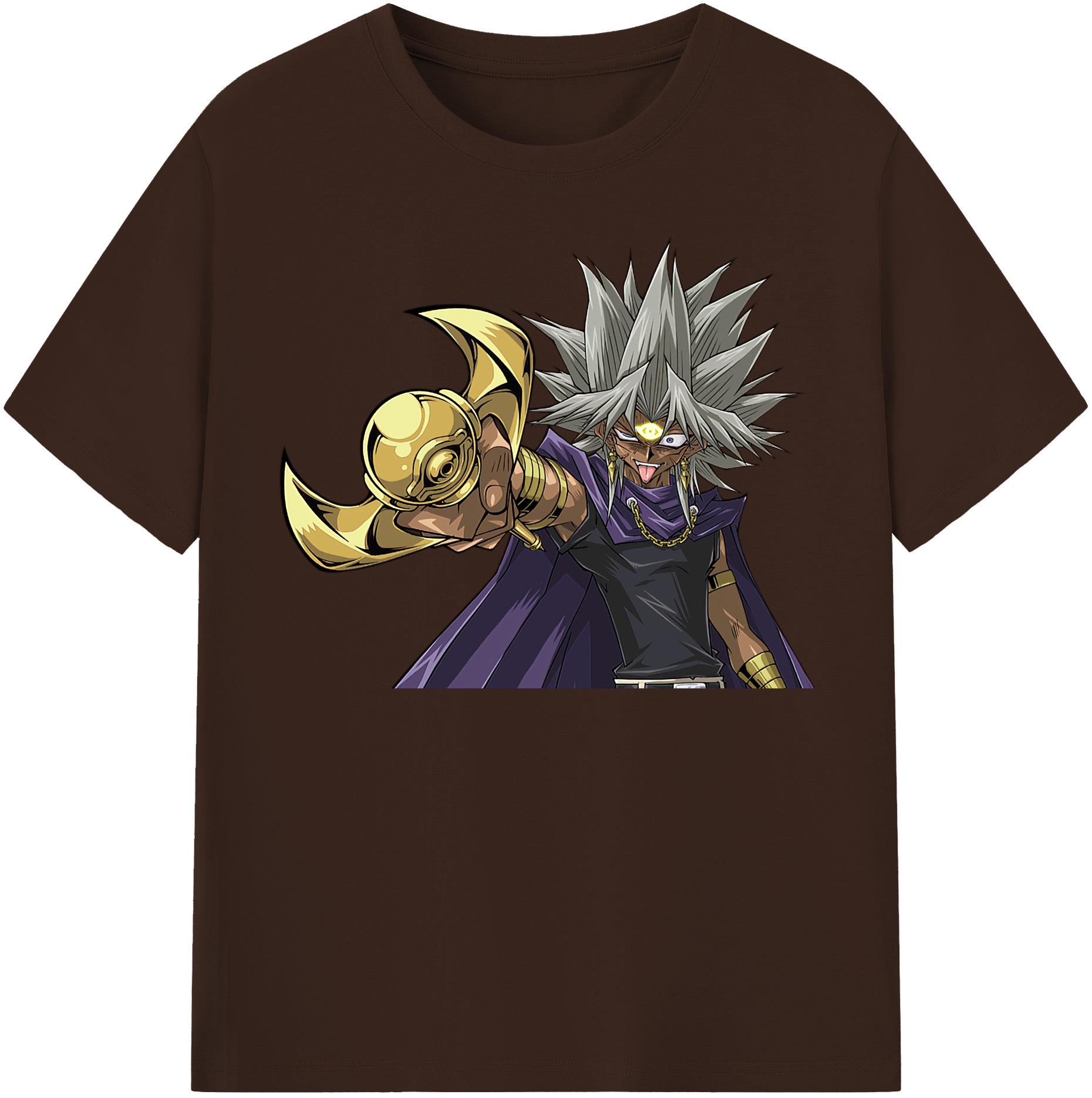 （画像用） 遊☆戯☆王 Yu-Gi-Oh! 綿100％半袖Tシャツ（フロントプリント）